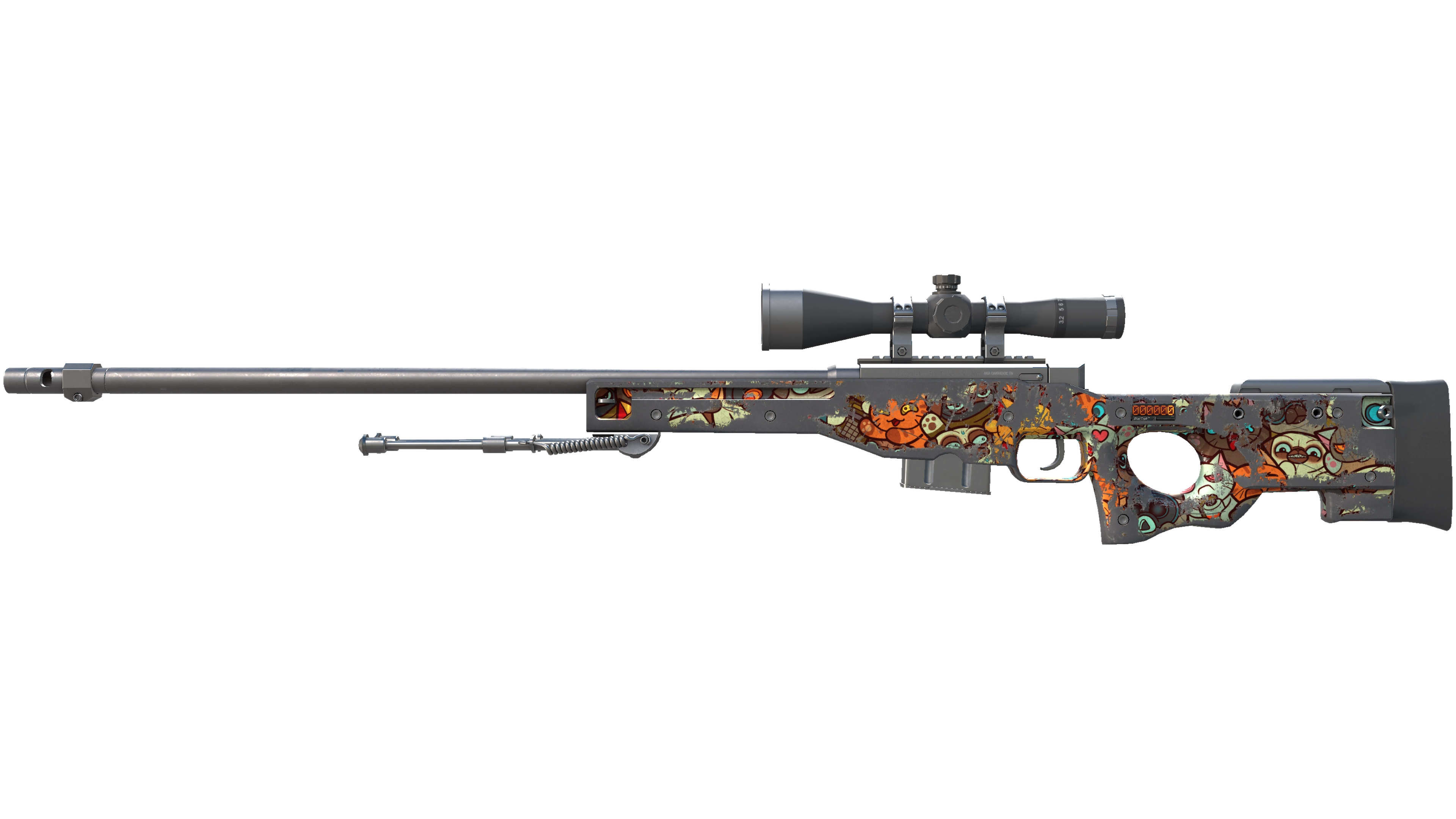 StatTrak™ AWP | PAW (Battle-Scarred)