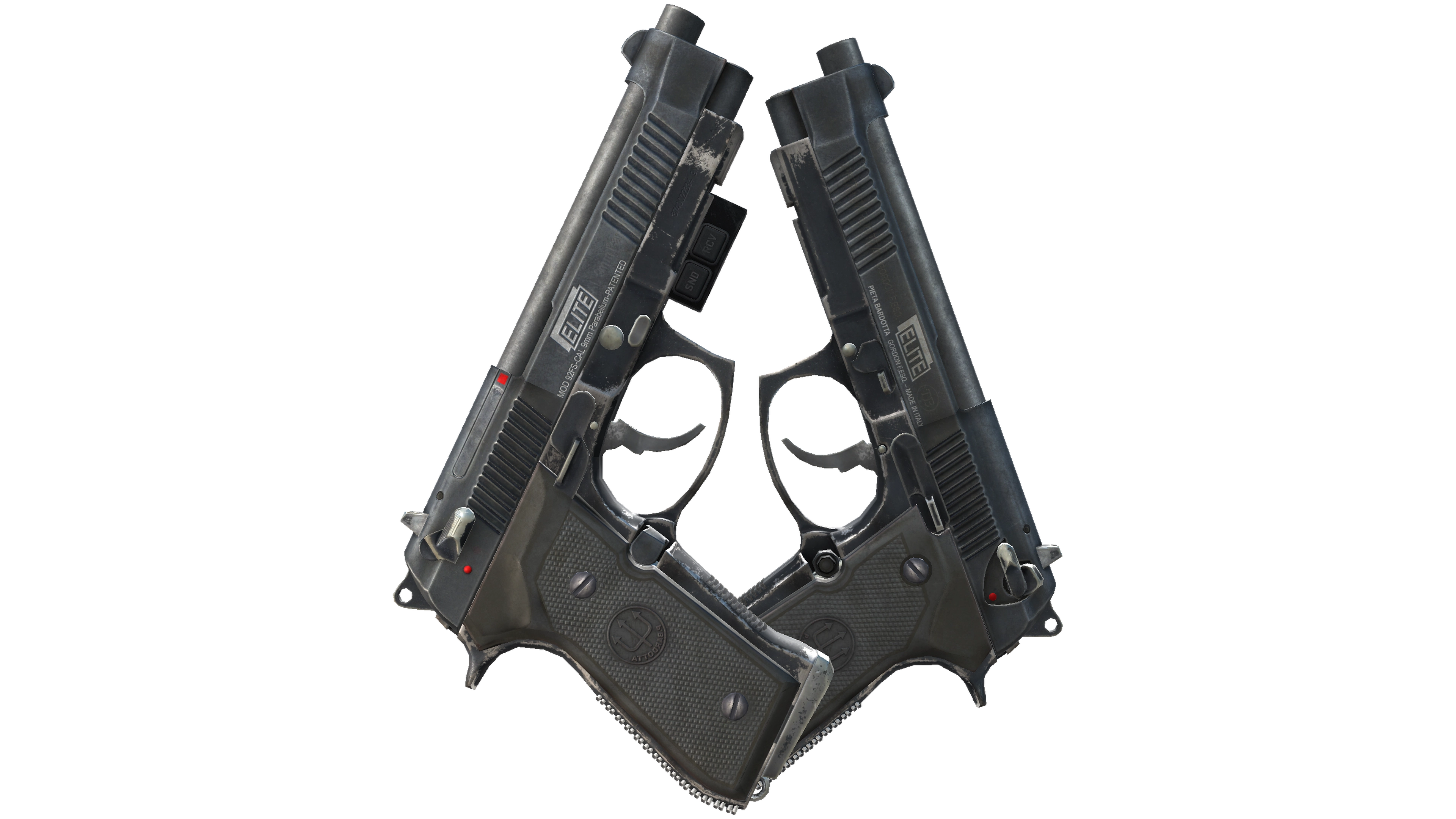 Vorschau von StatTrak™ Dual Berettas | Elite 1.6 (Battle-Scarred)
