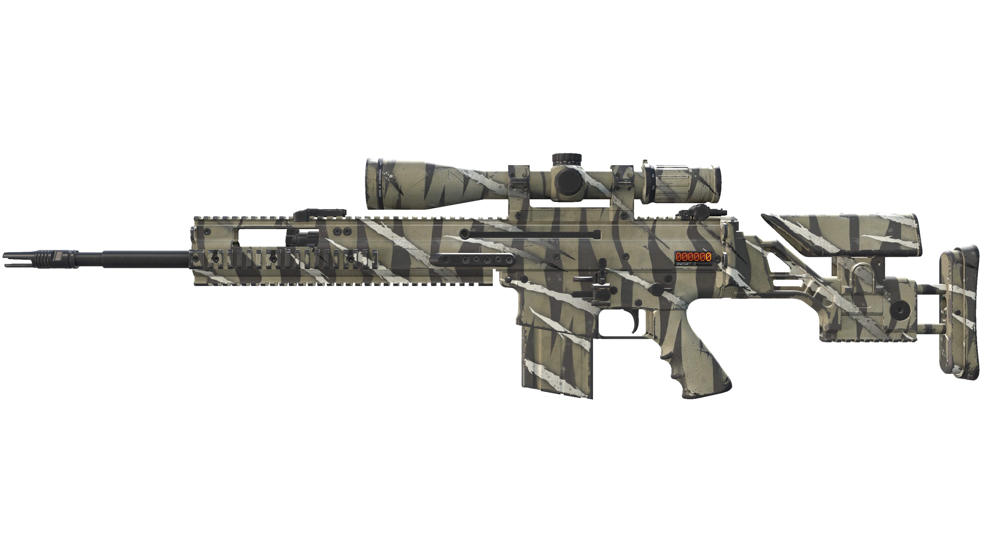 StatTrak™ SCAR-20 | Torn (Field-Tested)