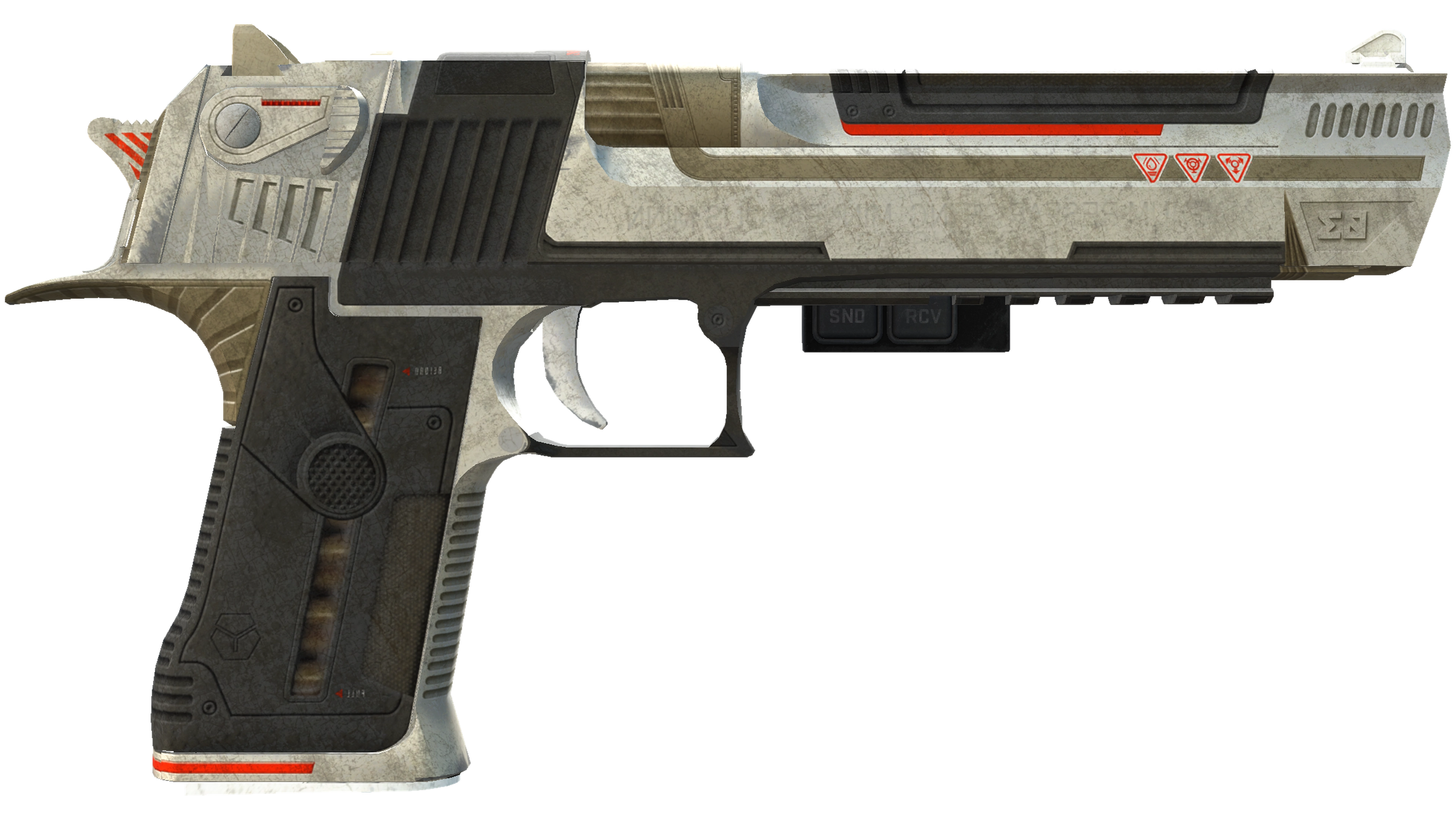 StatTrak™ Desert Eagle | Mecha Industries (Battle-Scarred) thumbnail
