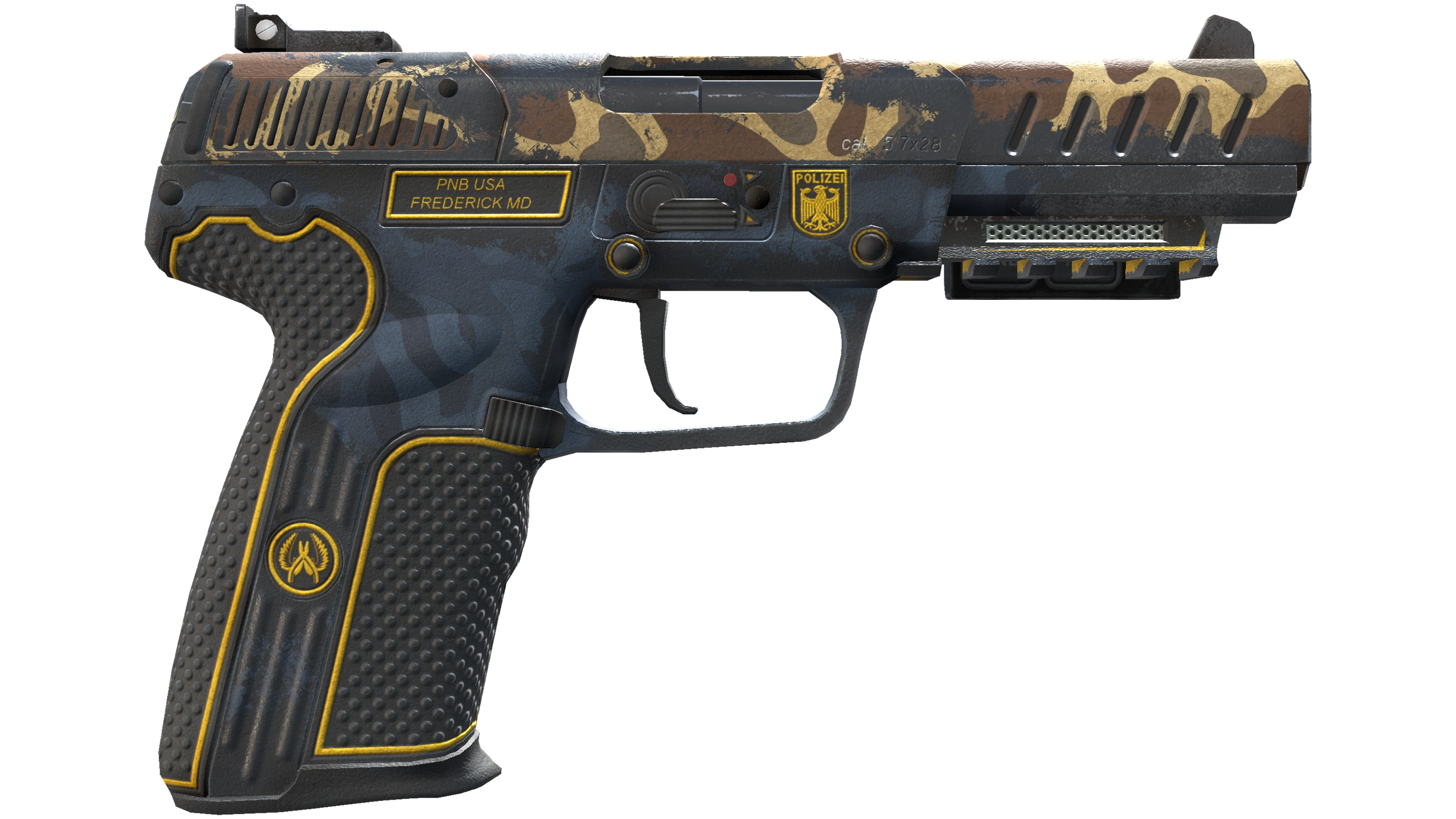 StatTrak™ Five-SeveN | Buddy (Battle-Scarred) thumbnail