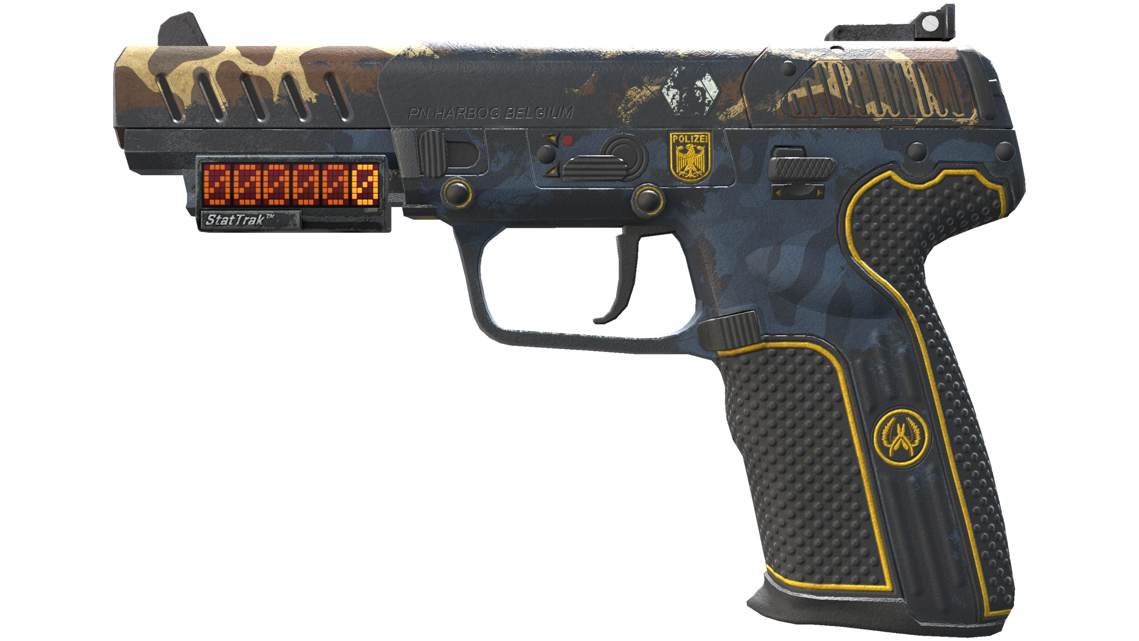 StatTrak™ Five-SeveN | Buddy (Battle-Scarred)