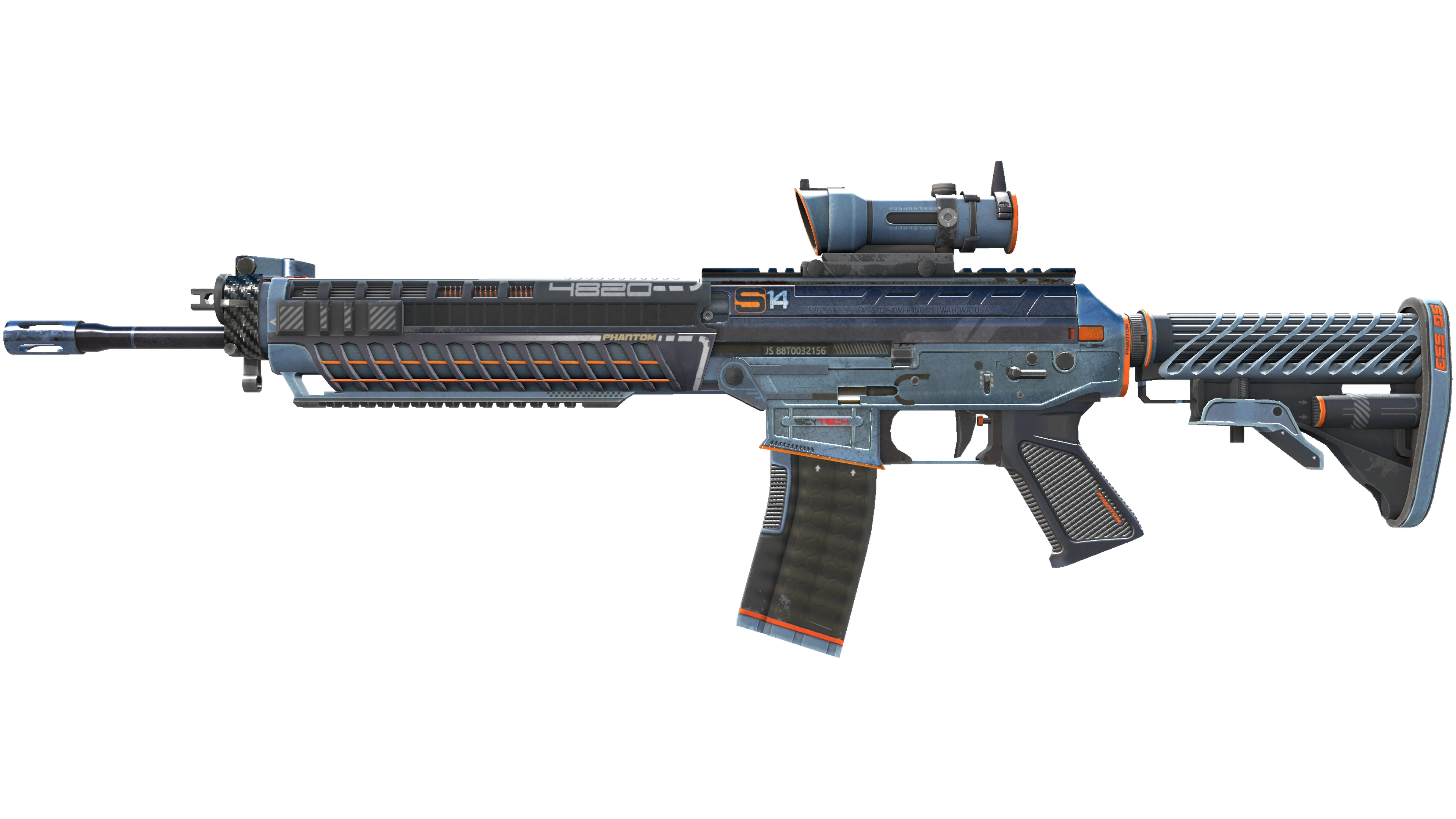 SG 553 | Phantom (Well-Worn)