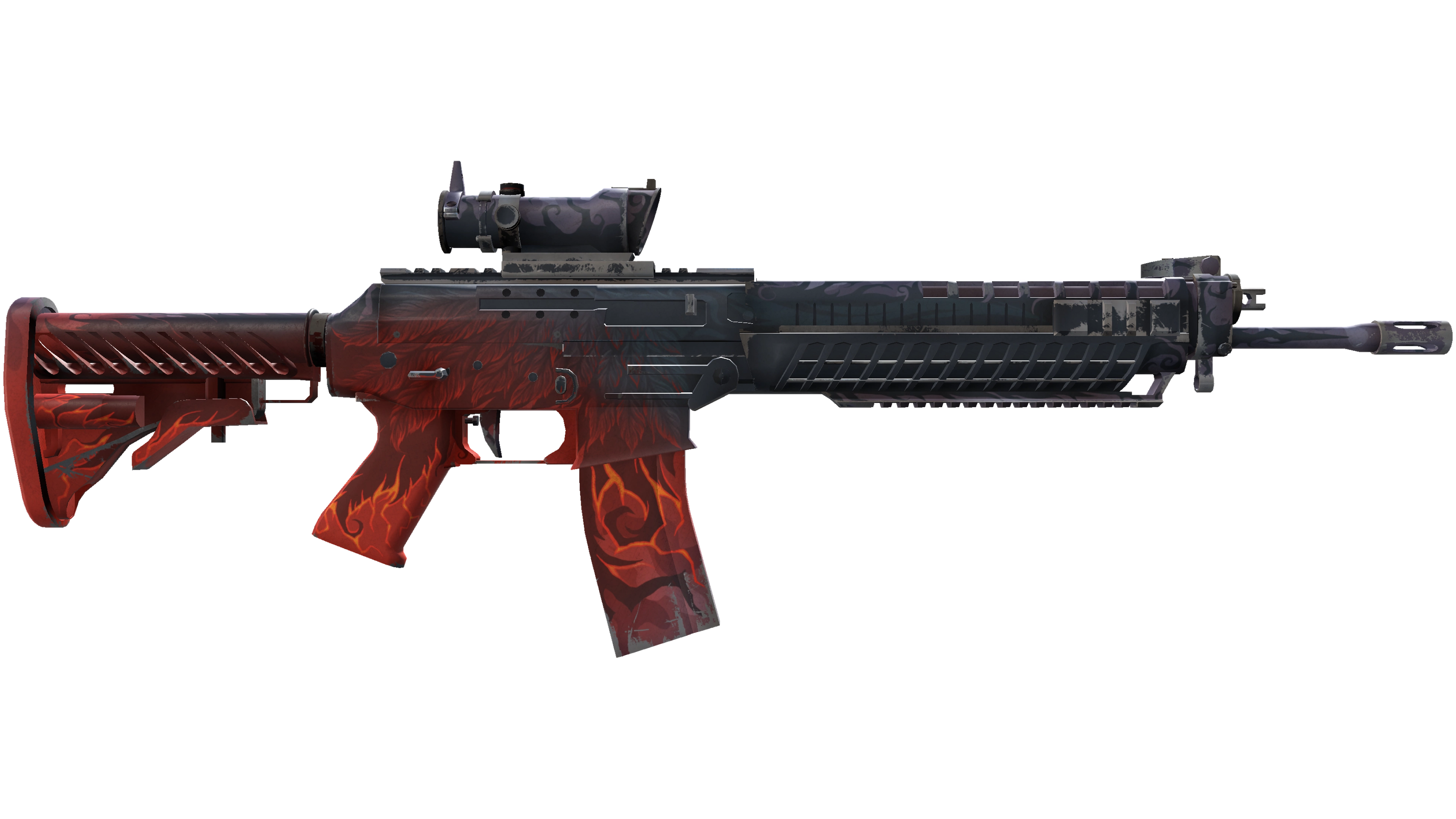 StatTrak™ SG 553 | Darkwing (Battle-Scarred) thumbnail