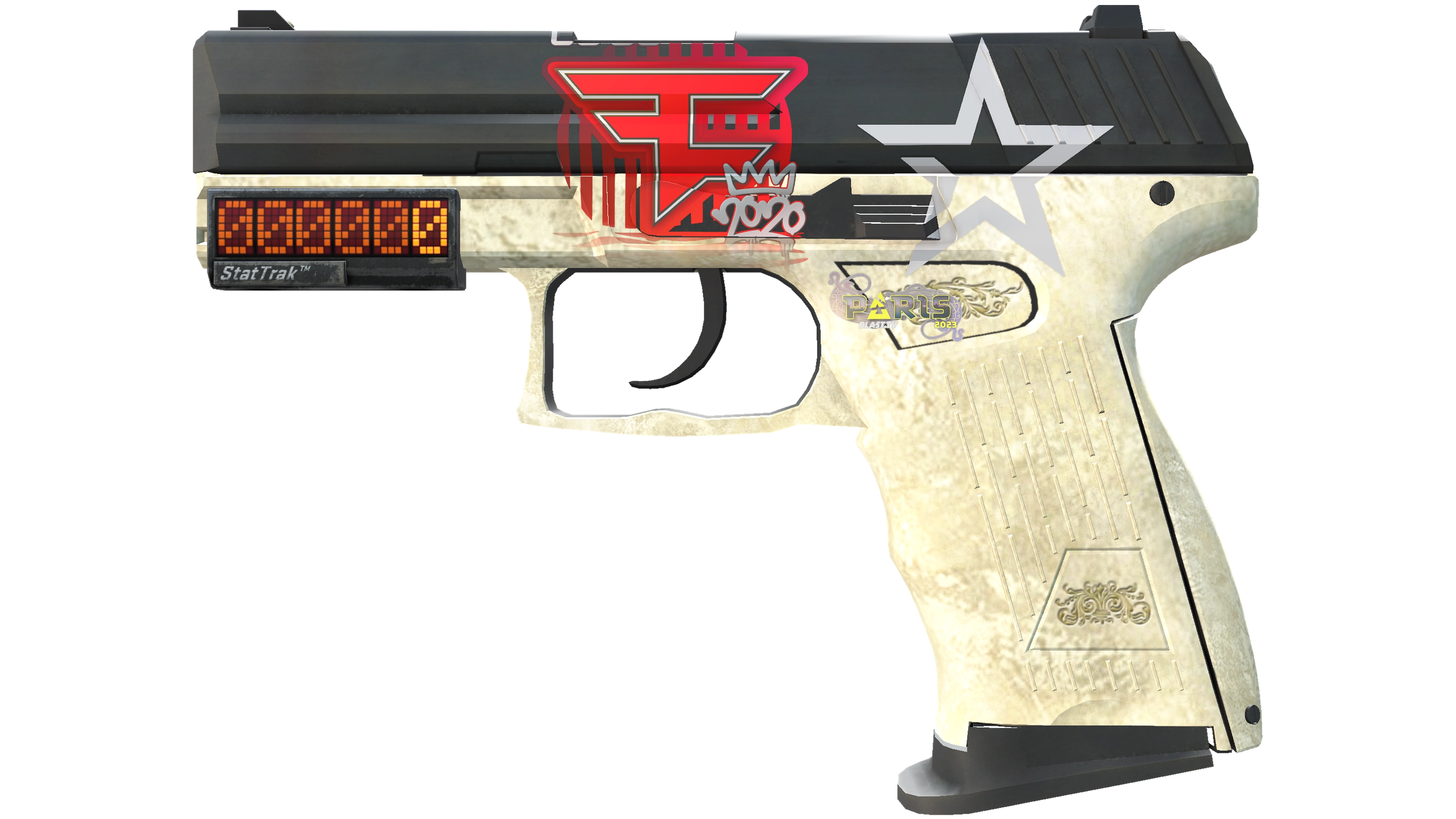StatTrak™ P2000 | Ivory (Minimal Wear) thumbnail