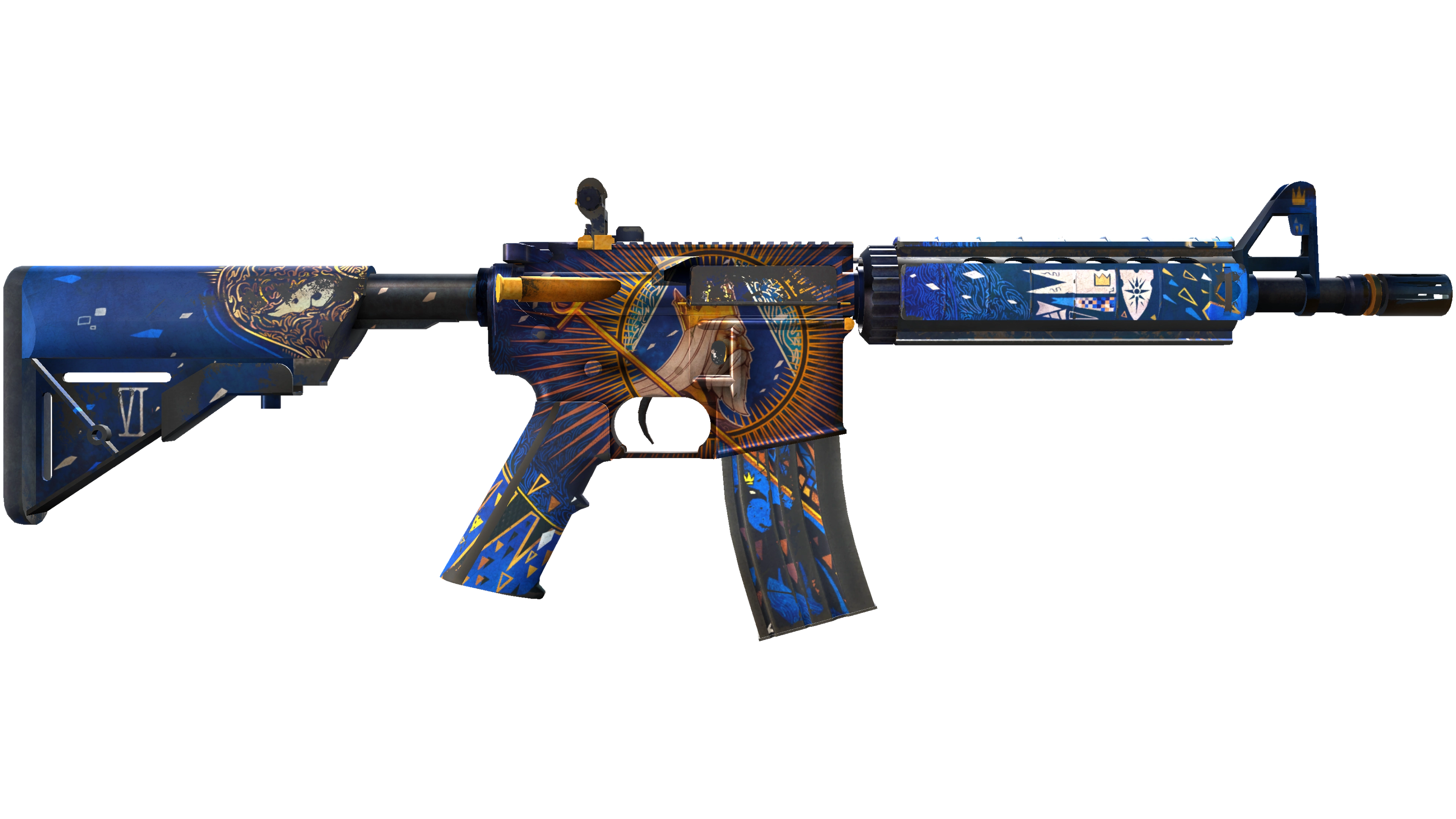 StatTrak™ M4A4 | The Emperor (Well-Worn) thumbnail