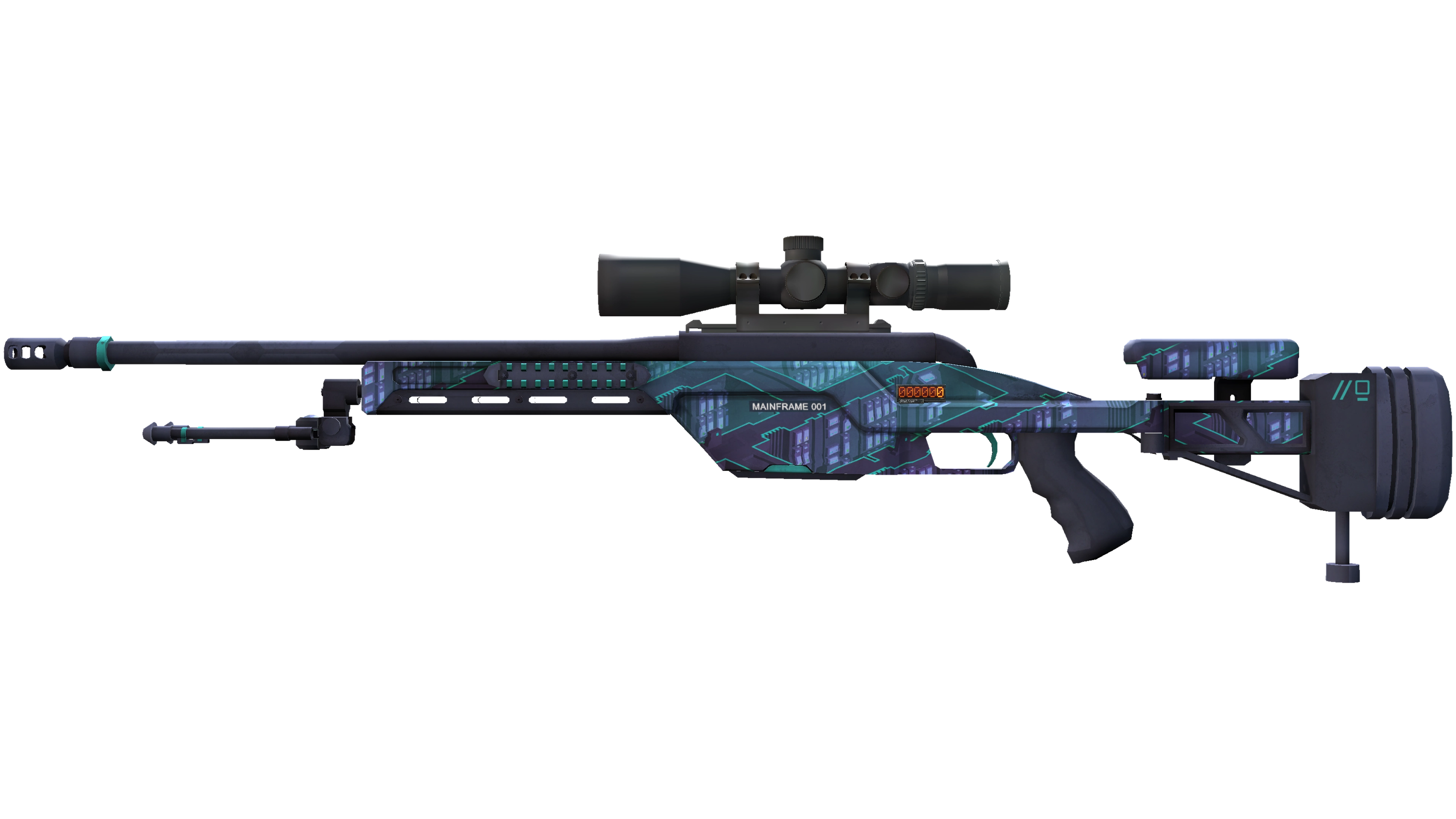 StatTrak™ SSG 08 | Mainframe 001 (Factory New)