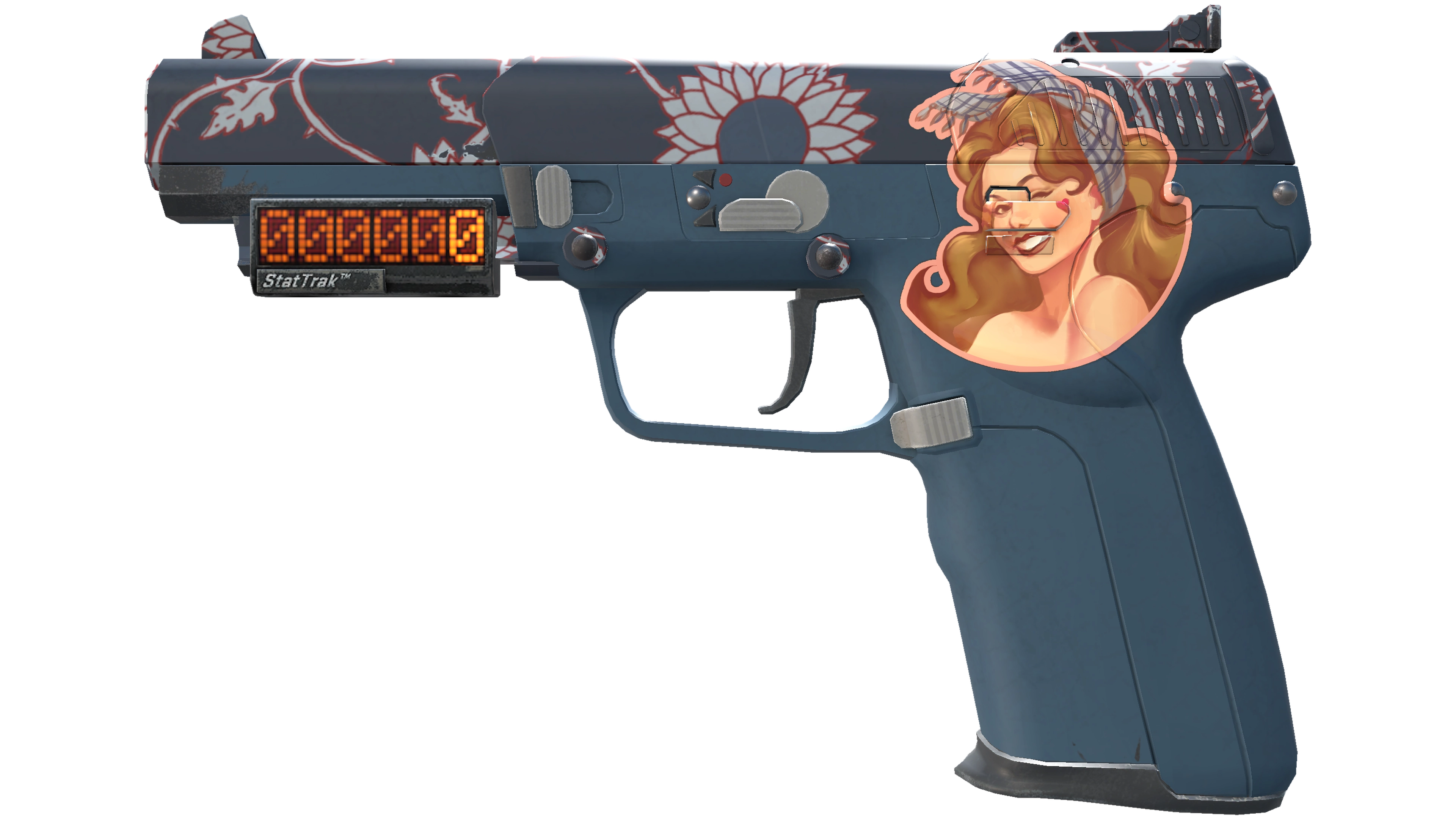 StatTrak™ Five-SeveN | Nightshade (Factory New)