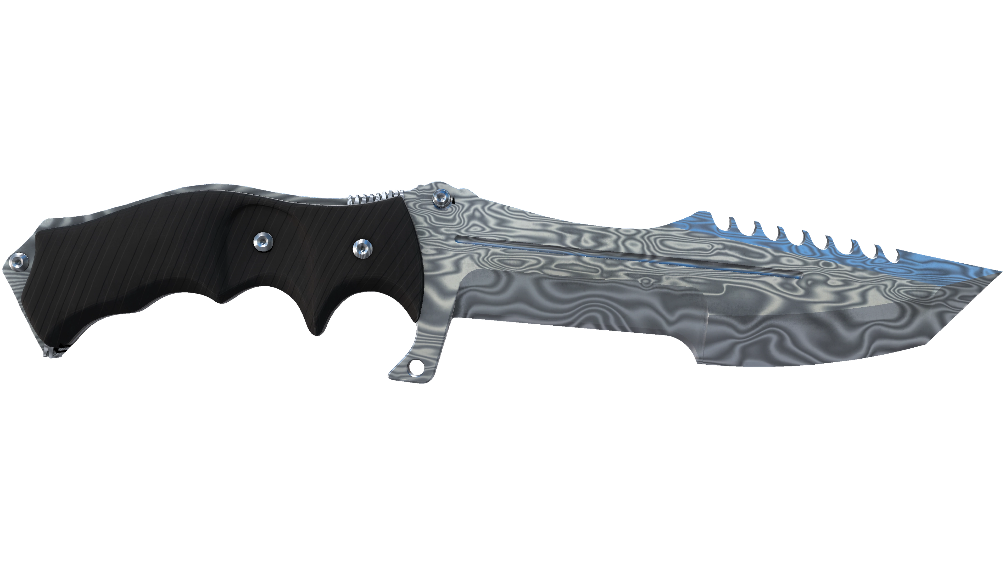★ StatTrak™ Huntsman Knife | Damascus Steel (Factory New)