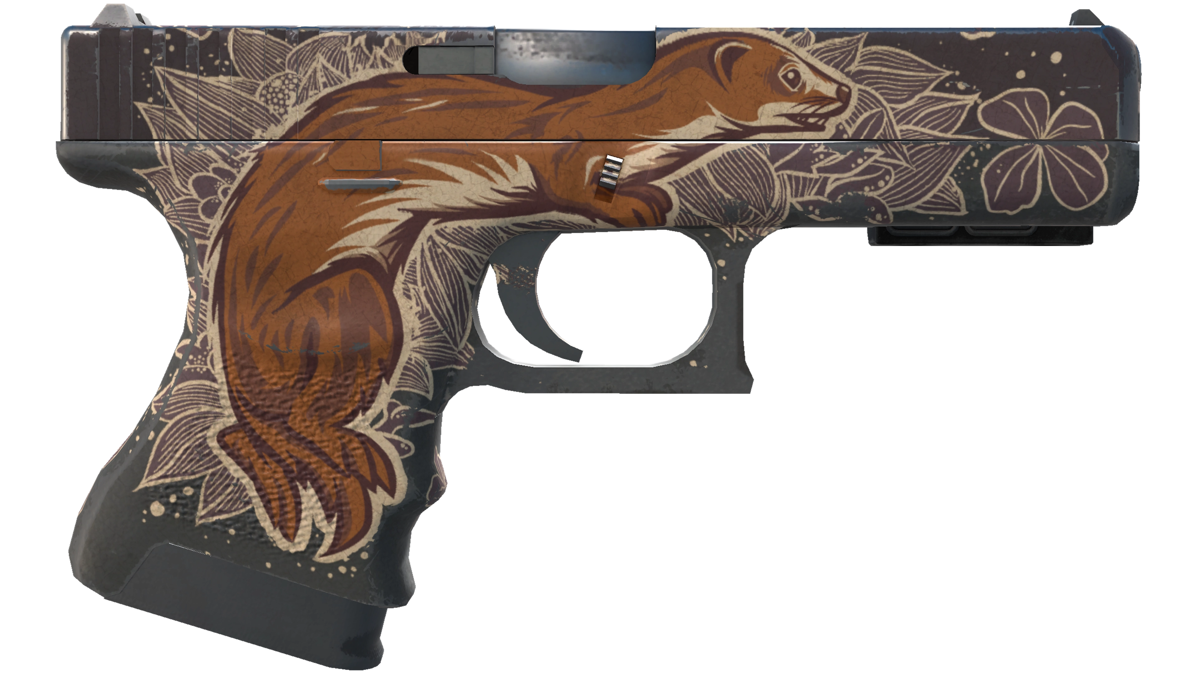StatTrak™ Glock-18 | Weasel (Battle-Scarred) thumbnail
