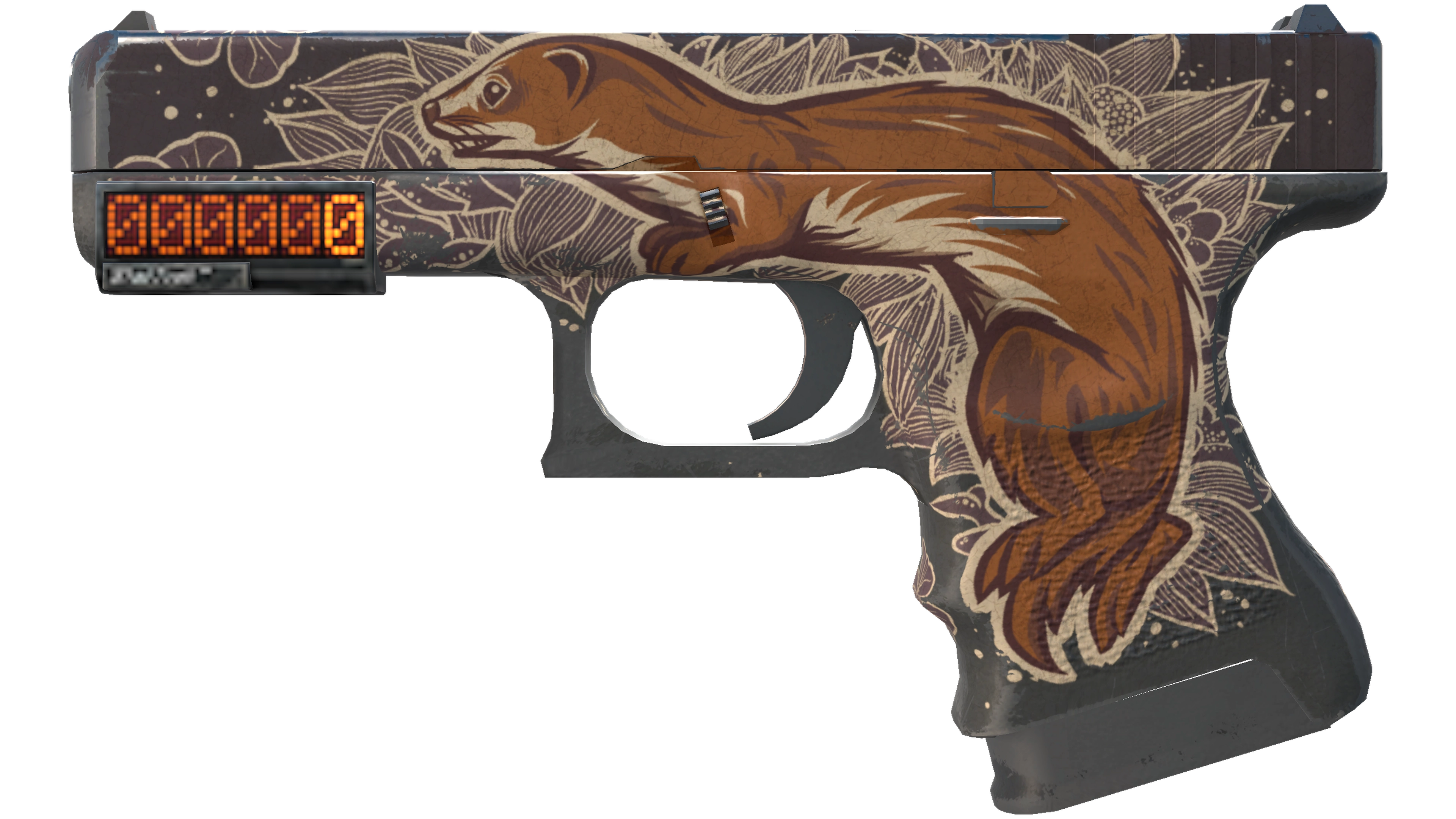 StatTrak™ Glock-18 | Weasel (Battle-Scarred)