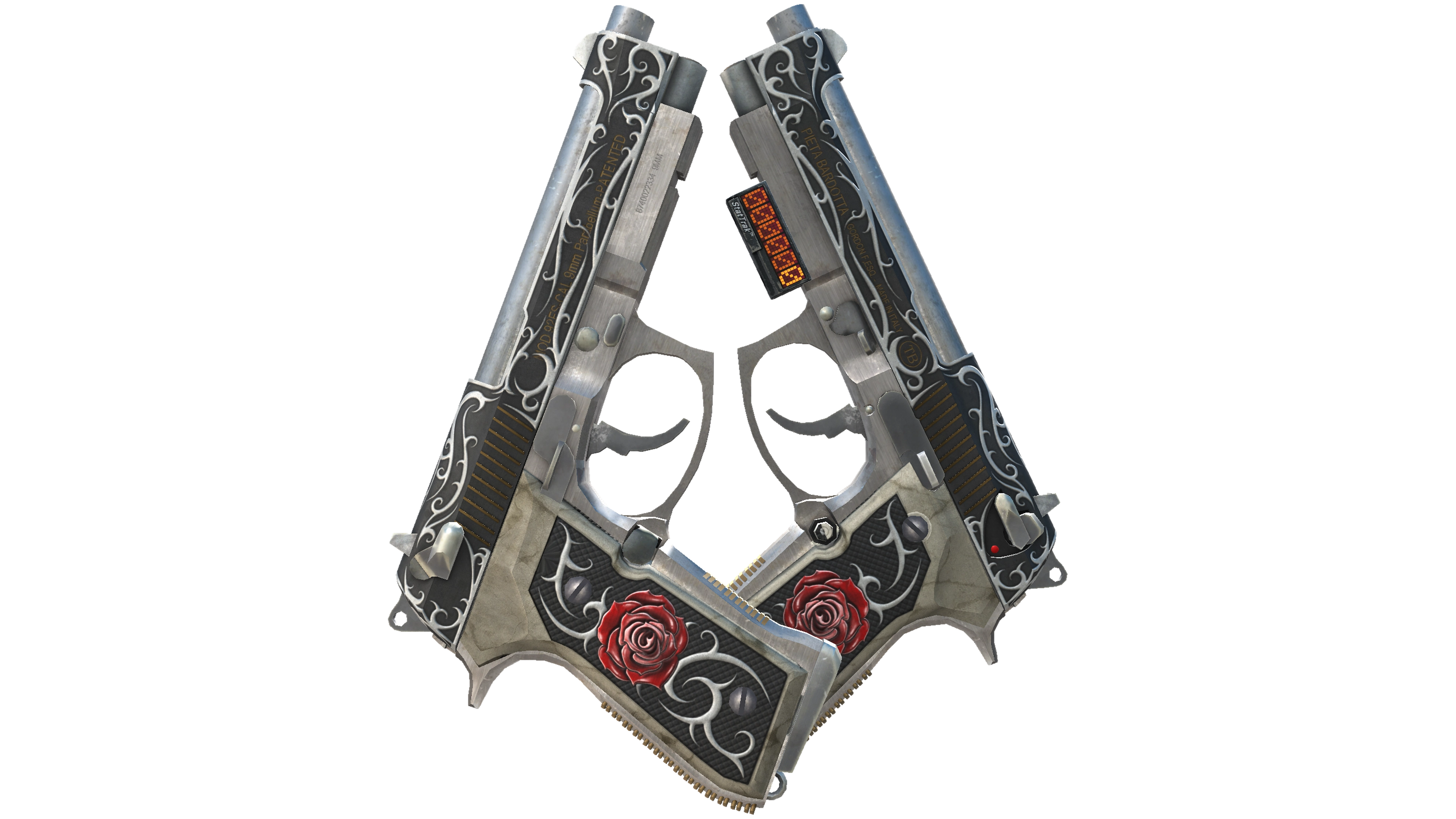 StatTrak™ Dual Berettas | Balance (Field-Tested)