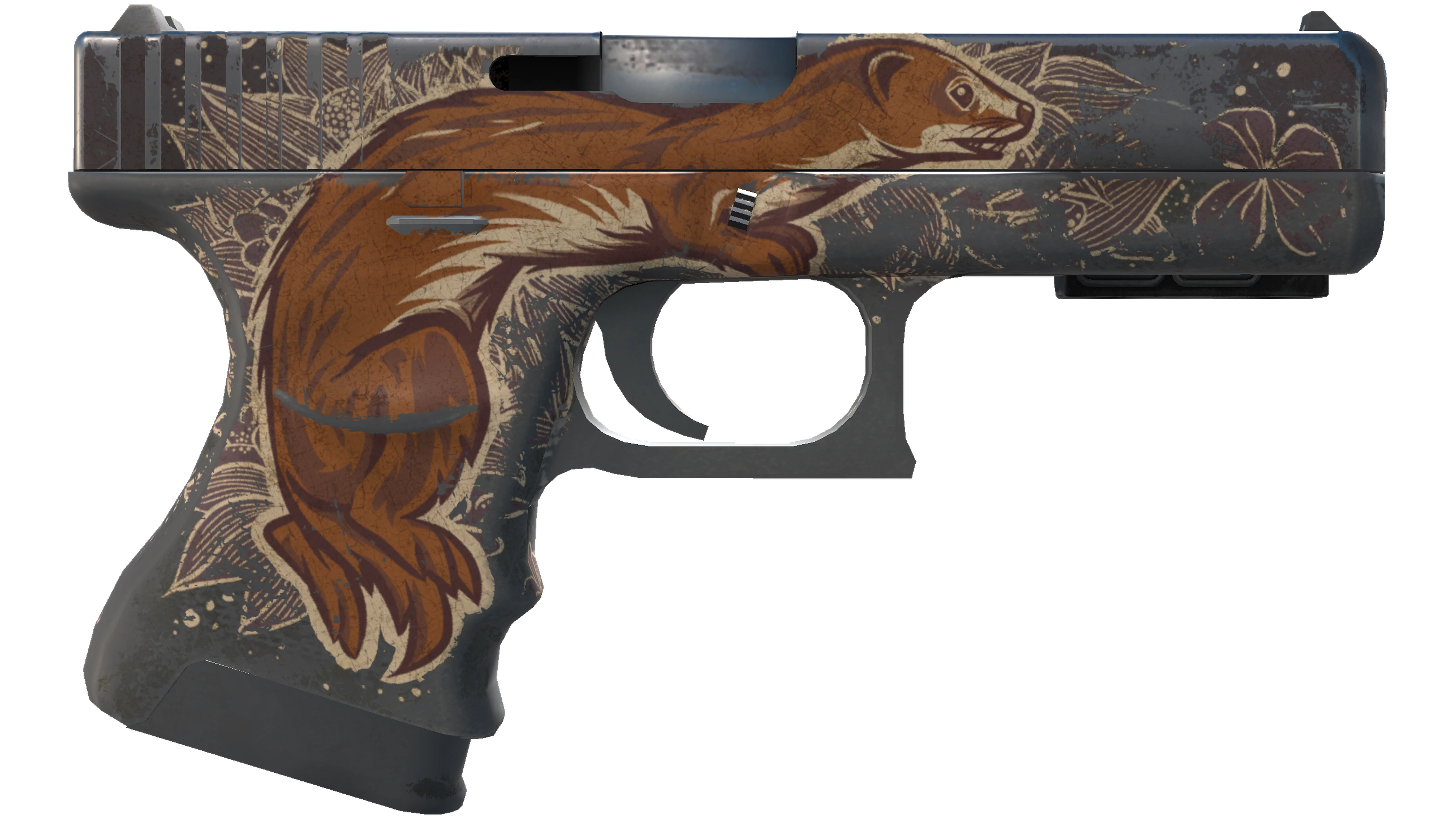 StatTrak™ Glock-18 | Weasel (Battle-Scarred) thumbnail