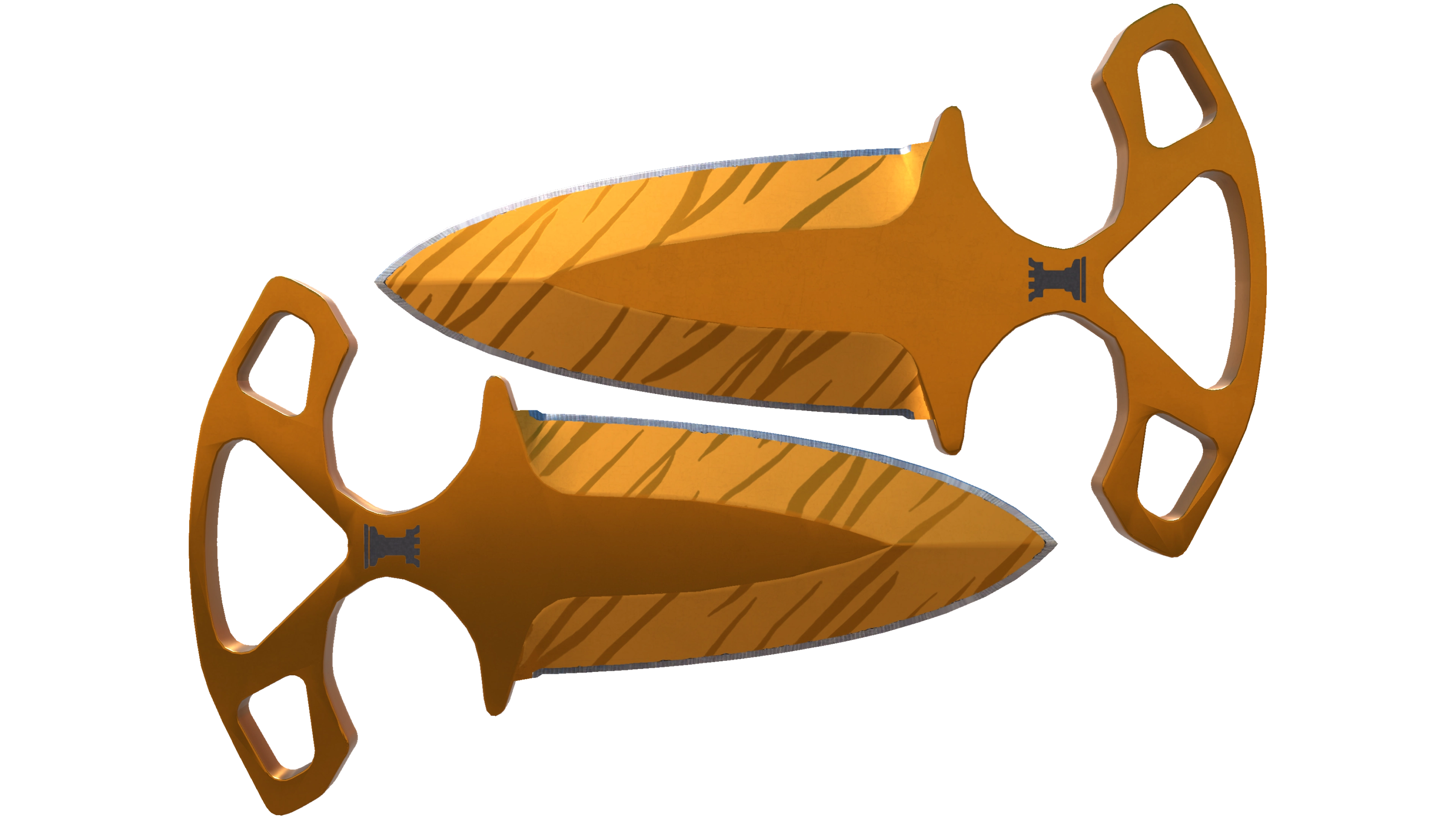 ★ StatTrak™ Shadow Daggers | Tiger Tooth (Factory New)