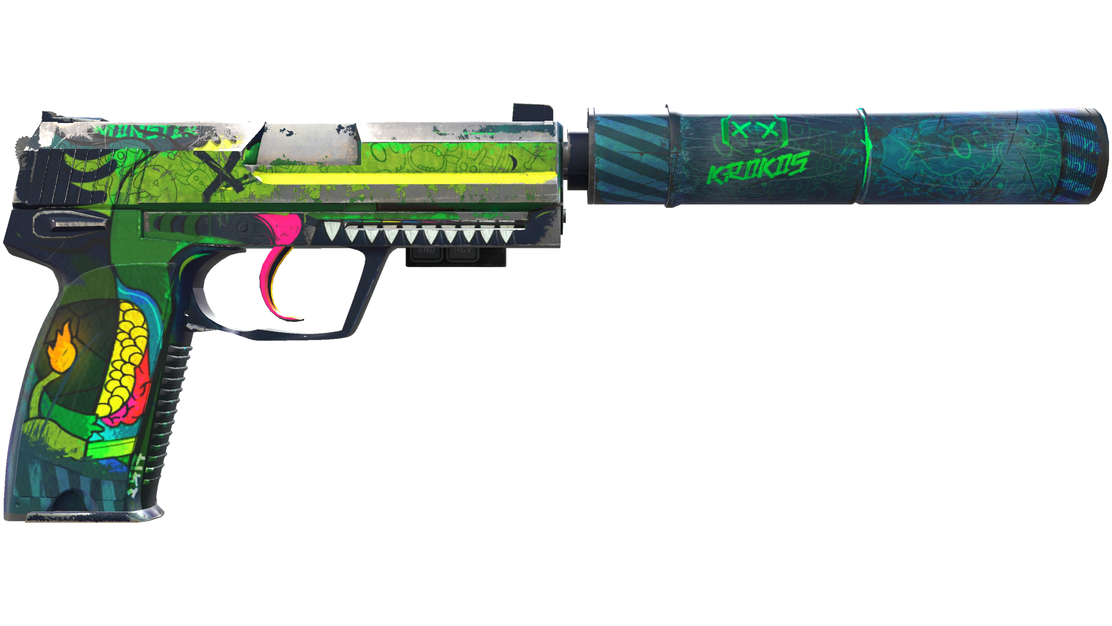 Miniatura de StatTrak™ USP-S | Monster Mashup (Well-Worn)