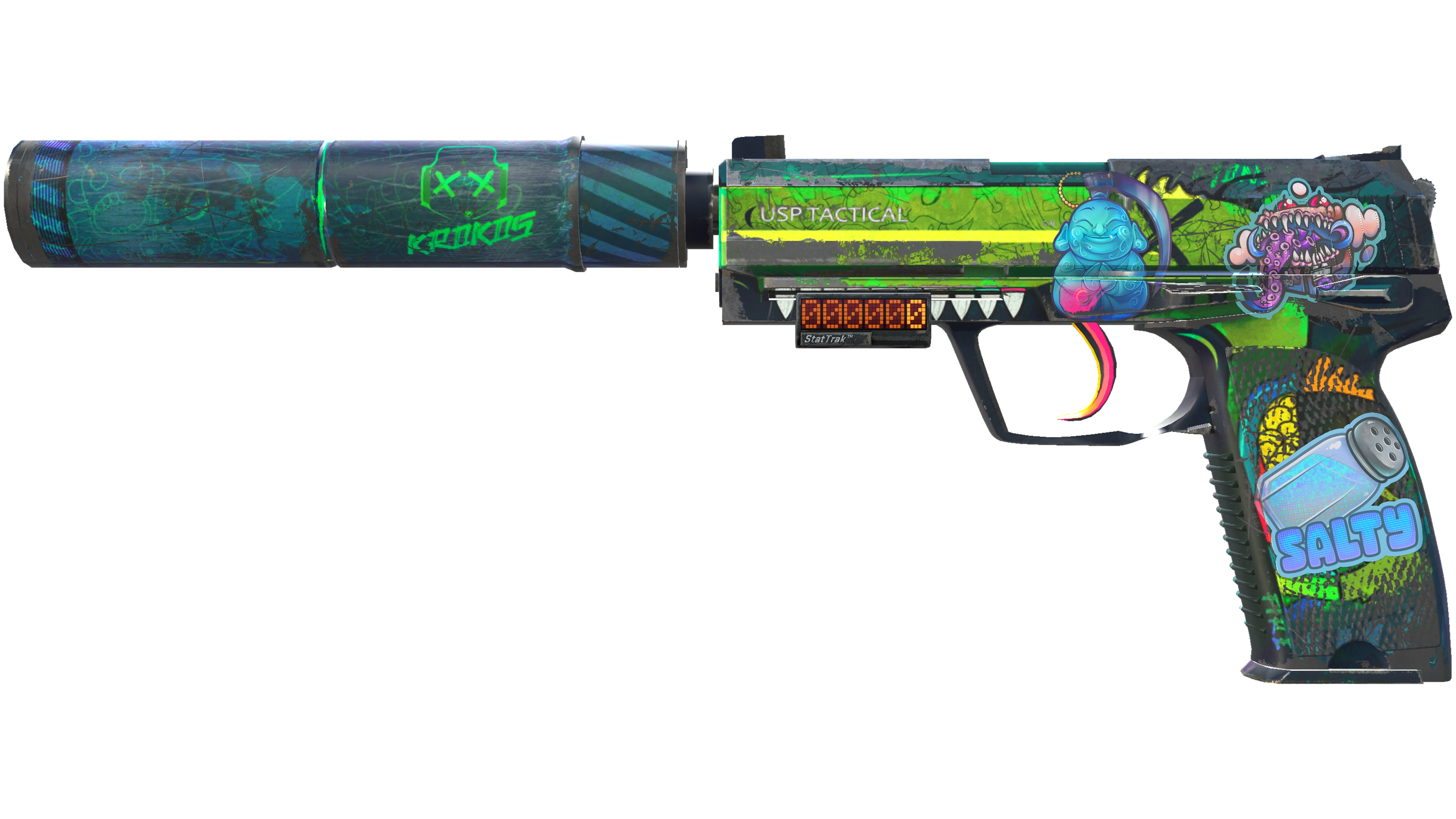 StatTrak™ USP-S | Monster Mashup (Well-Worn)
