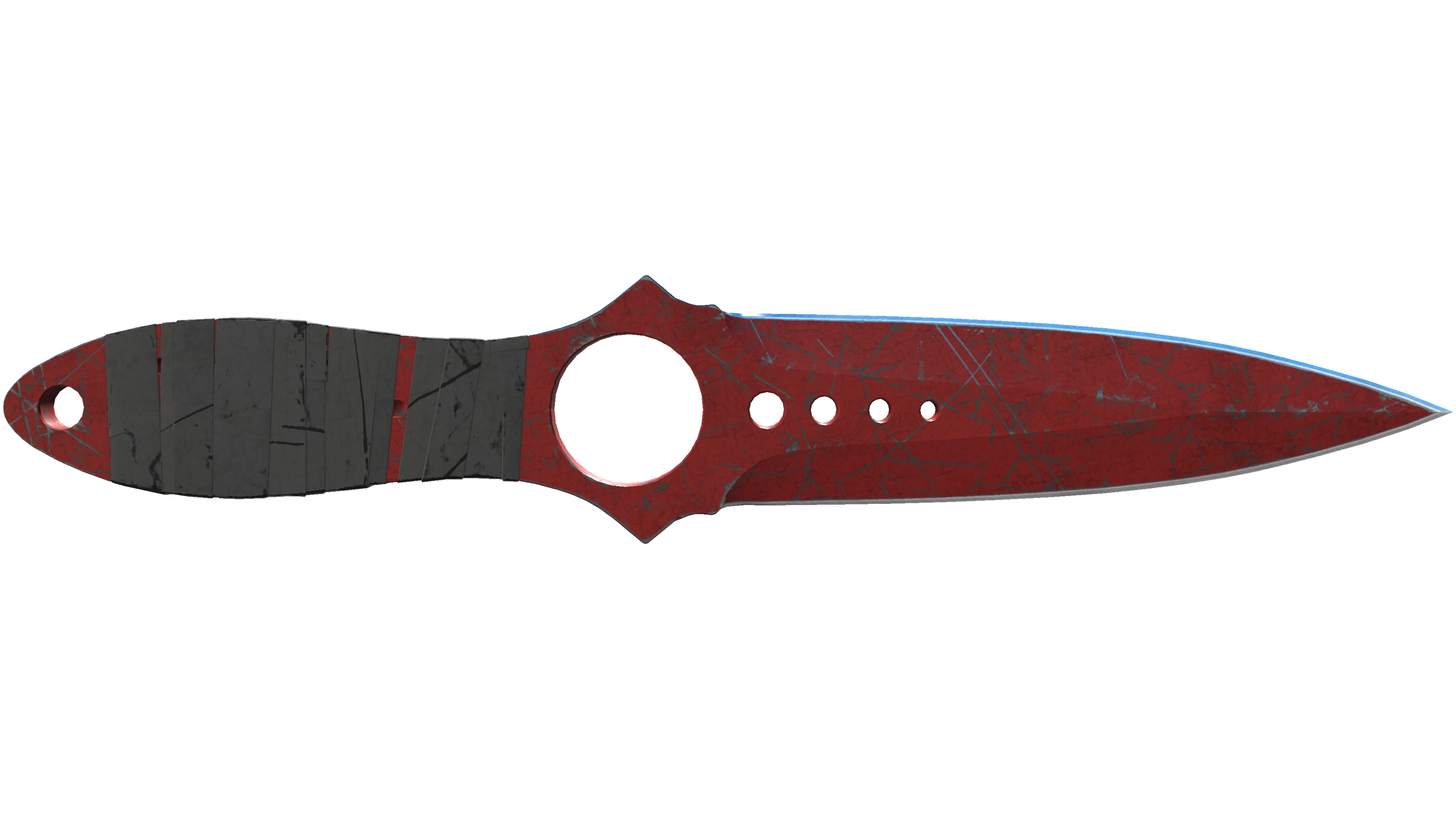 ★ Skeleton Knife | Crimson Web (Battle-Scarred)