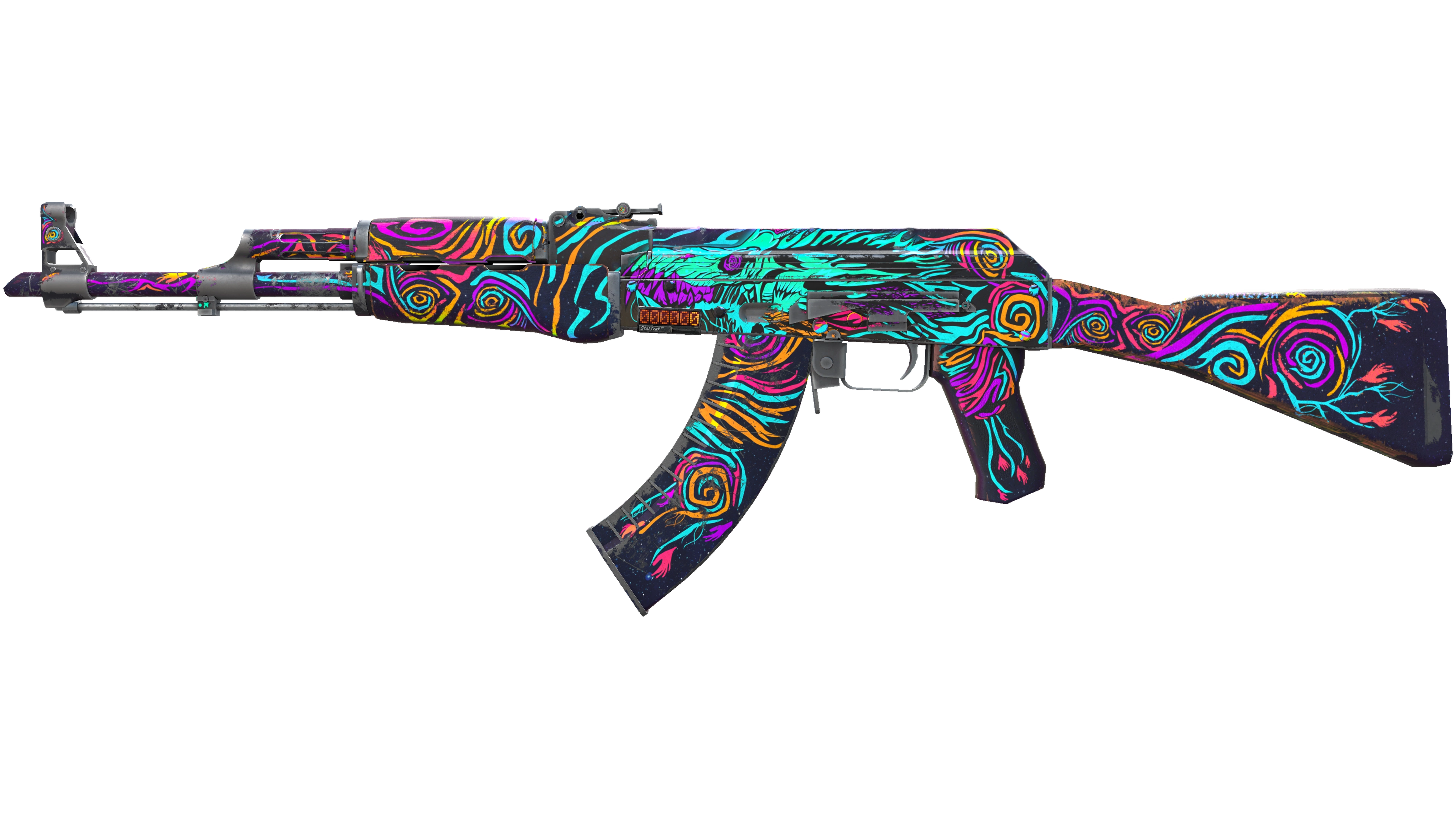 StatTrak™ AK-47 | Nightwish (Well-Worn)