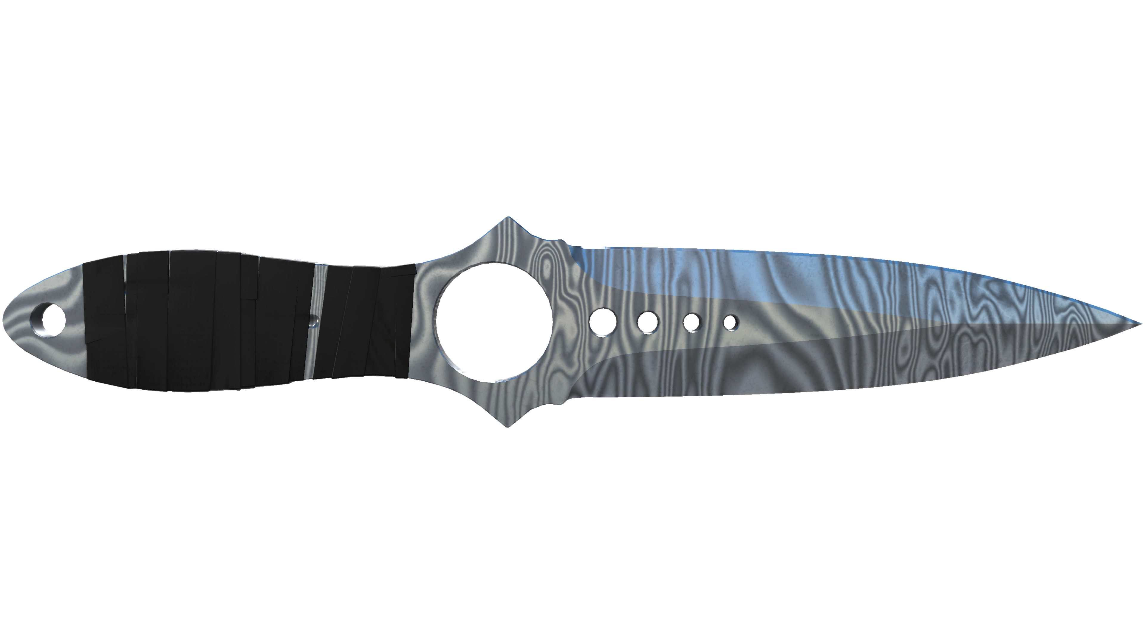 ★ Skeleton Knife | Damascus Steel (Minimal Wear)