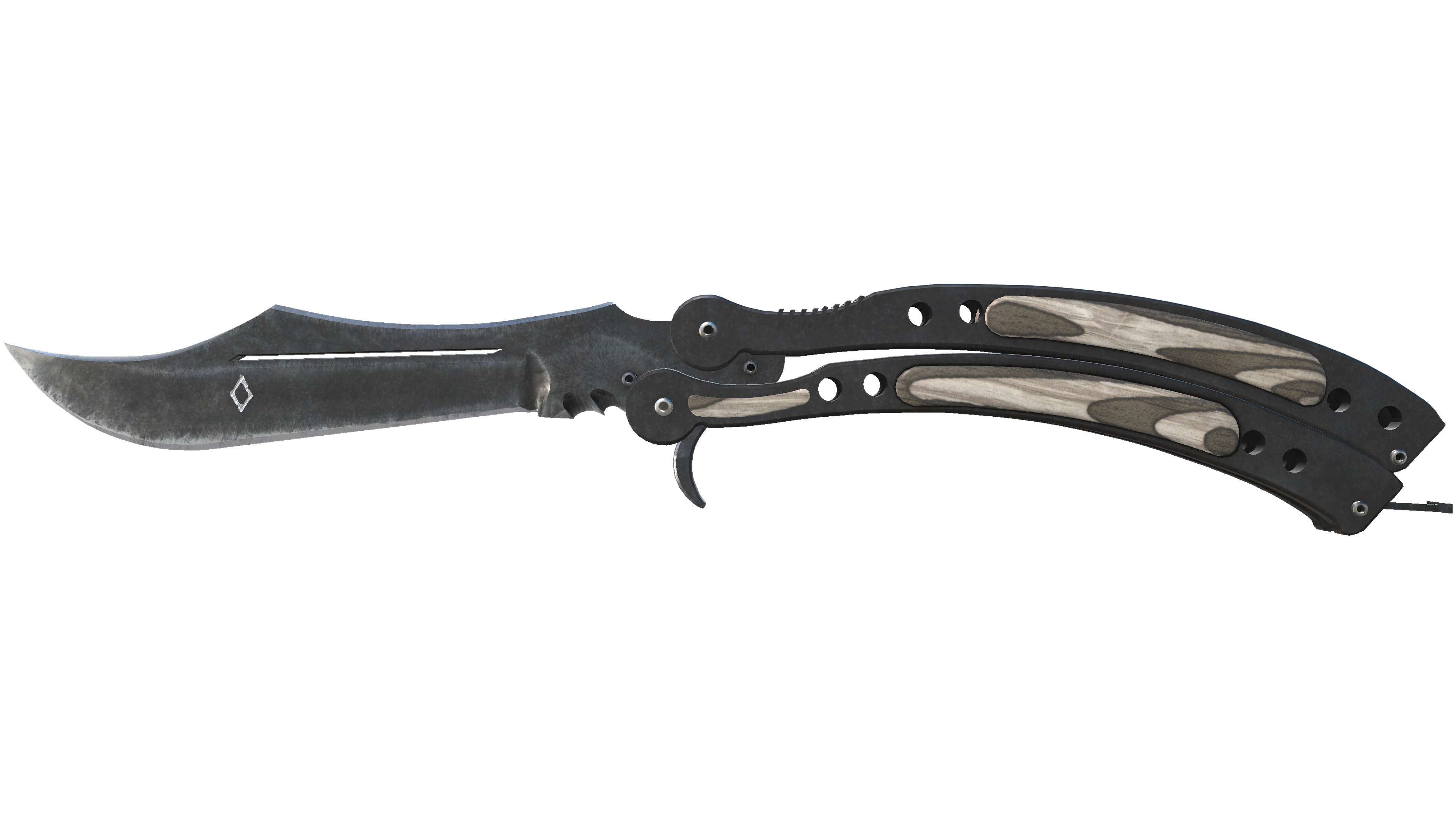 ★ StatTrak™ Butterfly Knife | Black Laminate (Field-Tested) thumbnail