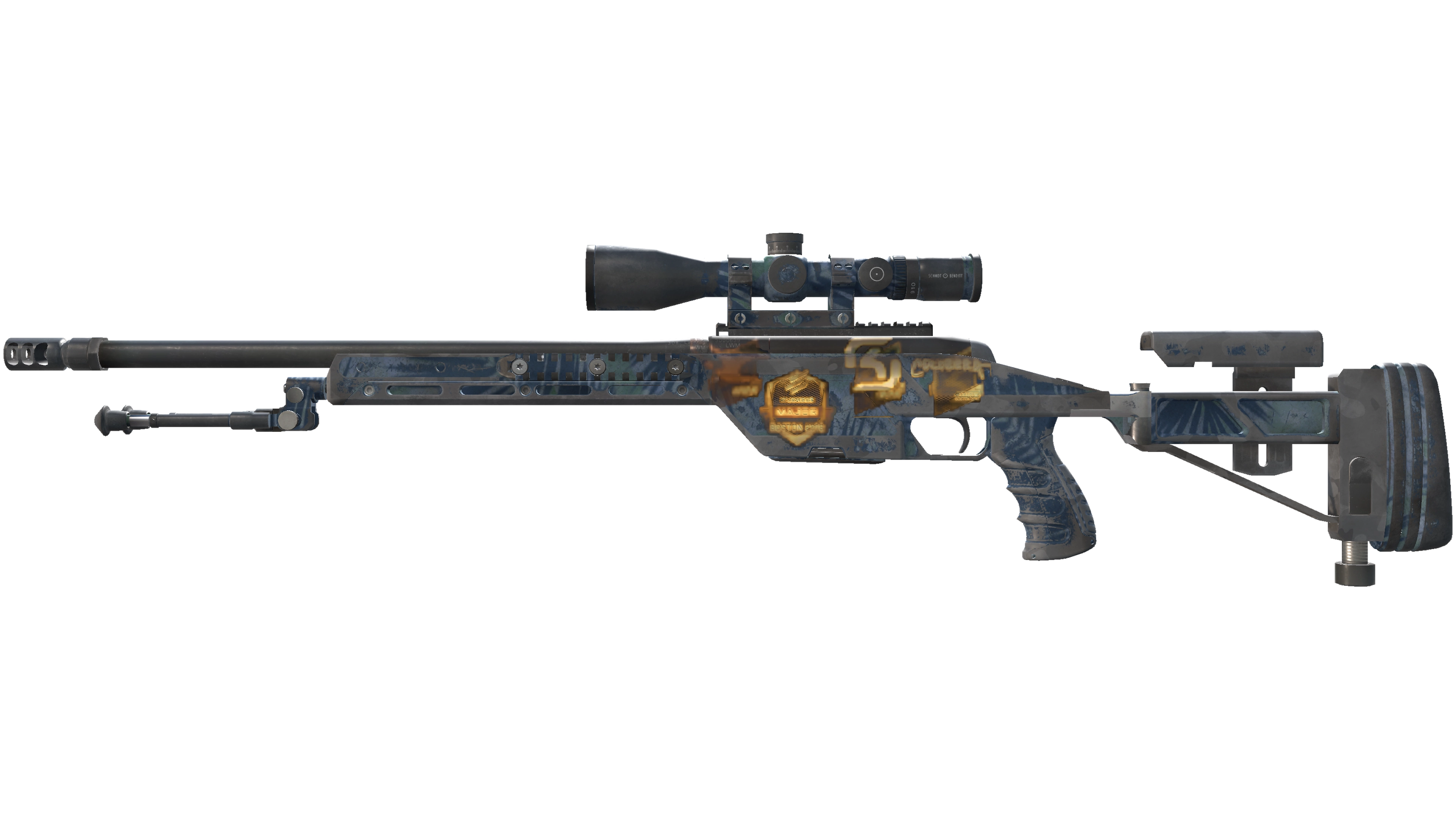 Souvenir SSG 08 | Tropical Storm (Battle-Scarred)