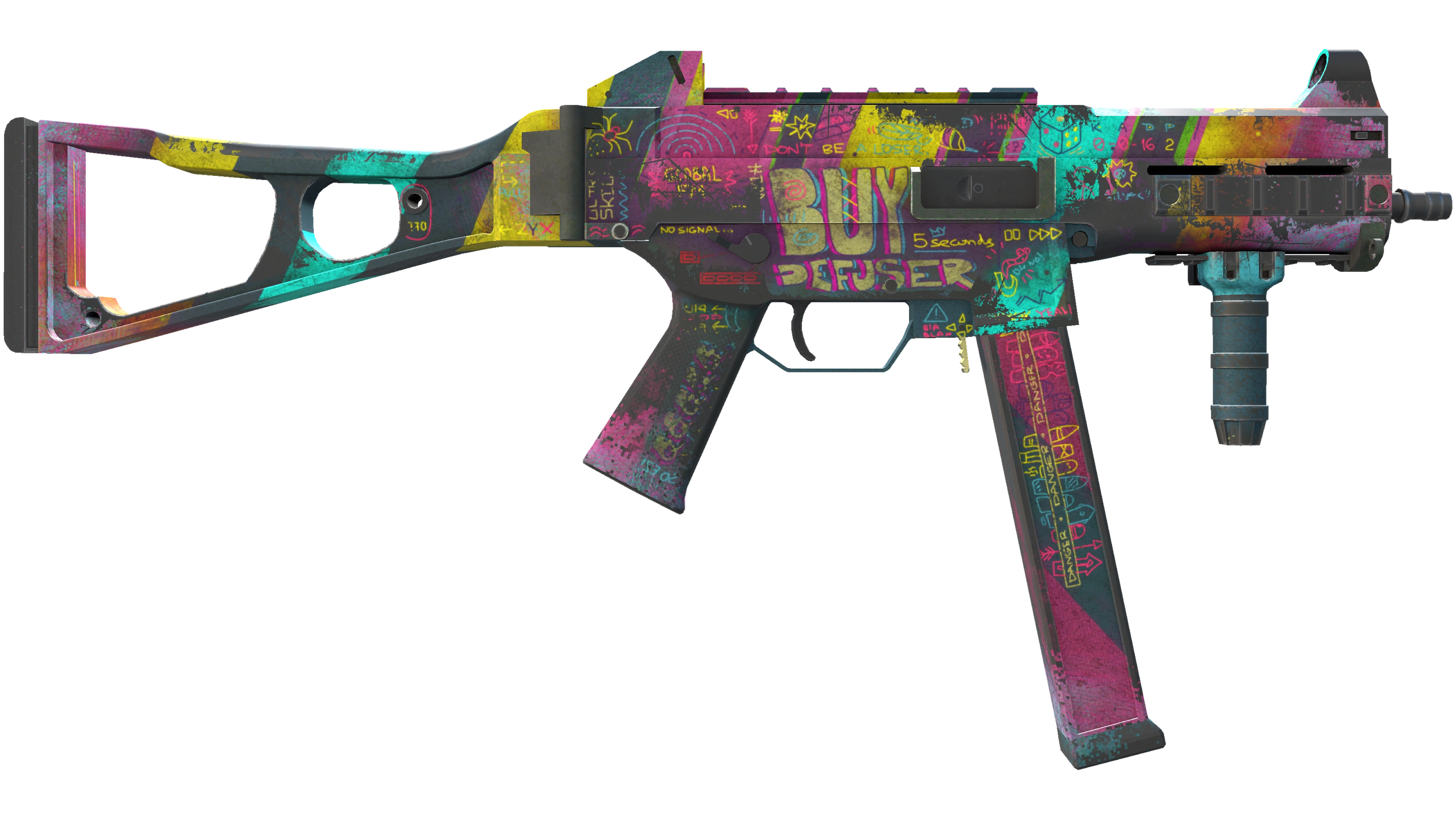 StatTrak™ UMP-45 | Wild Child (Battle-Scarred) 缩略图