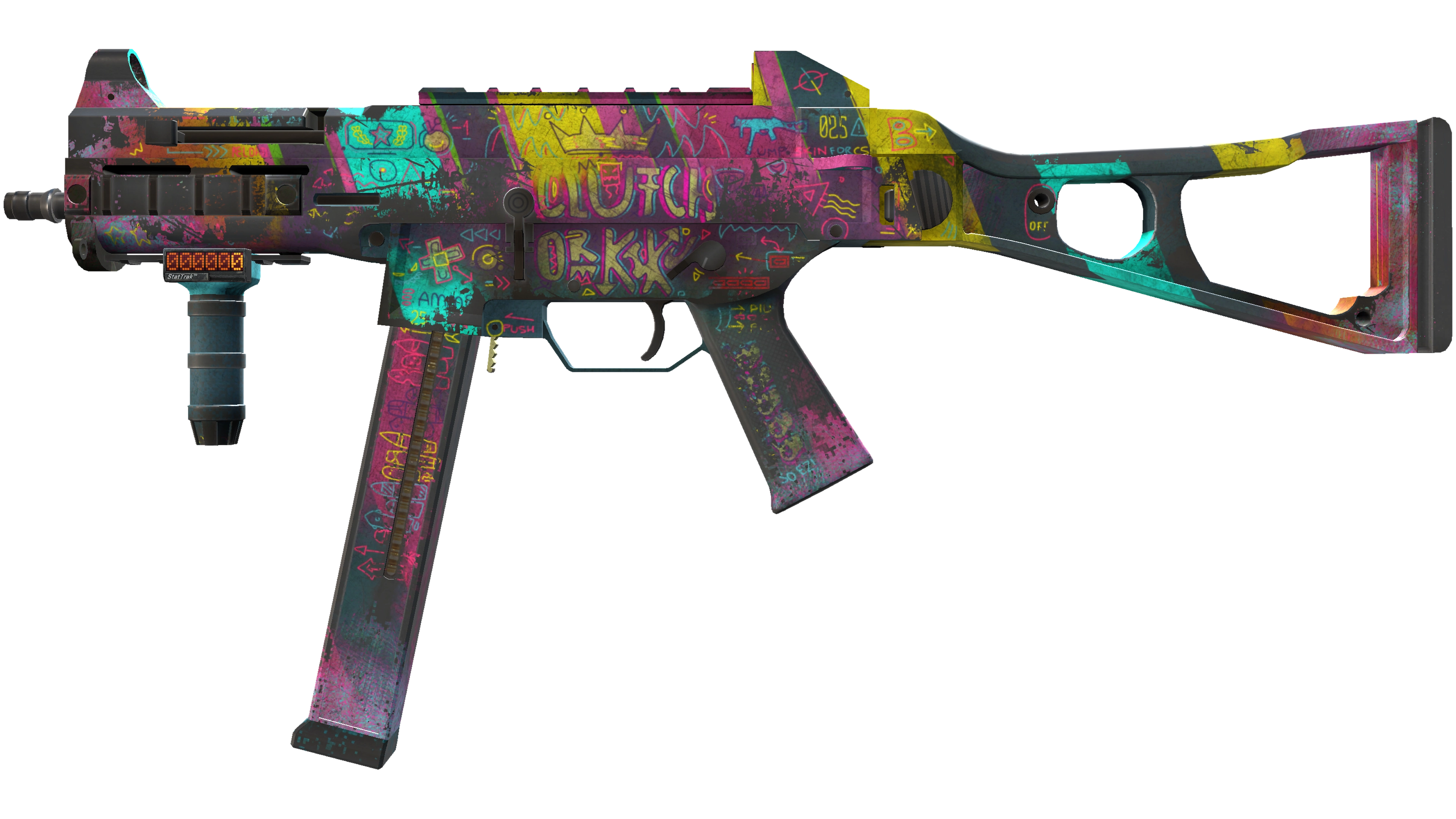 StatTrak™ UMP-45 | Wild Child (Battle-Scarred) 缩略图