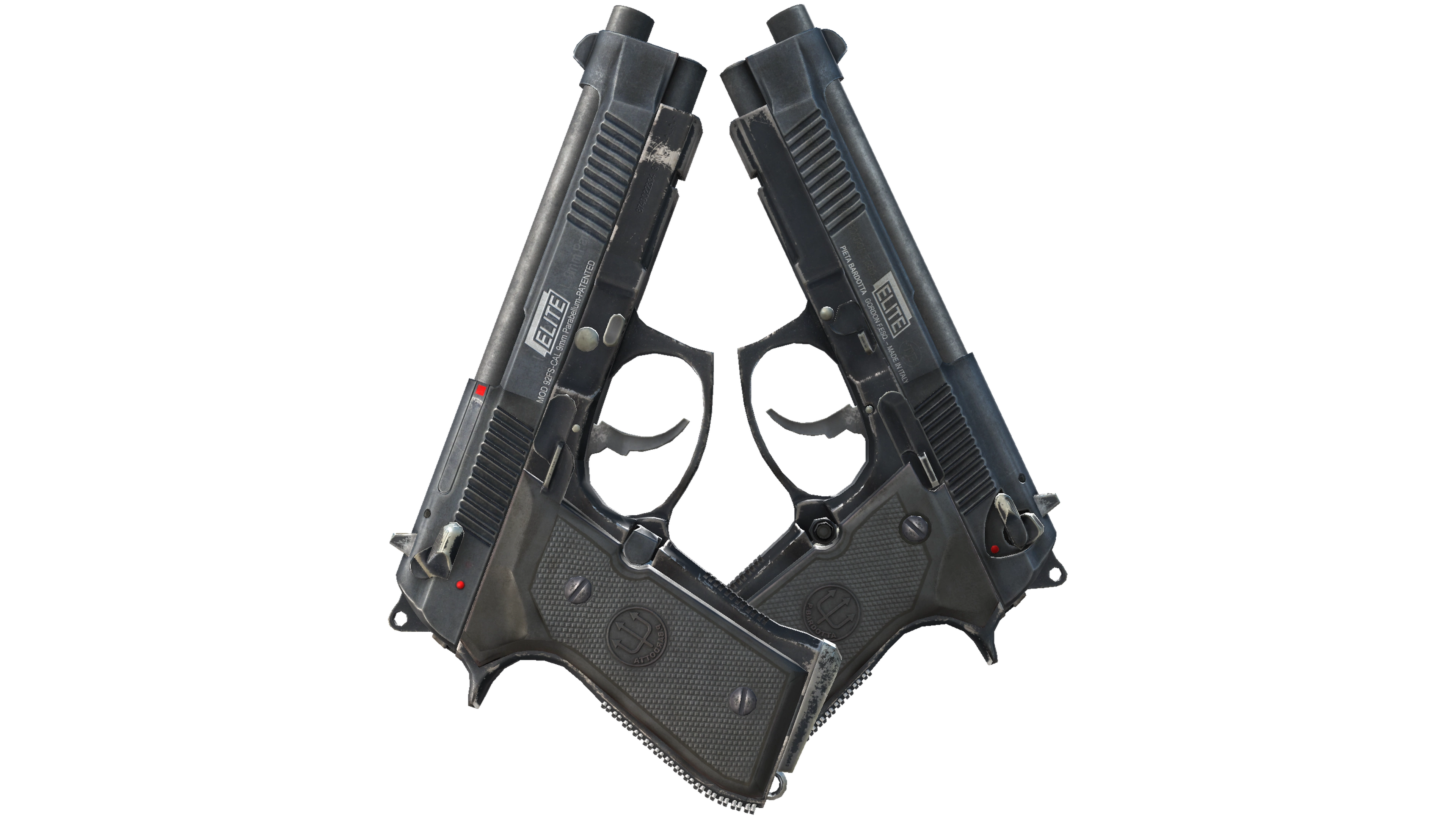 Dual Berettas | Elite 1.6 (Well-Worn)