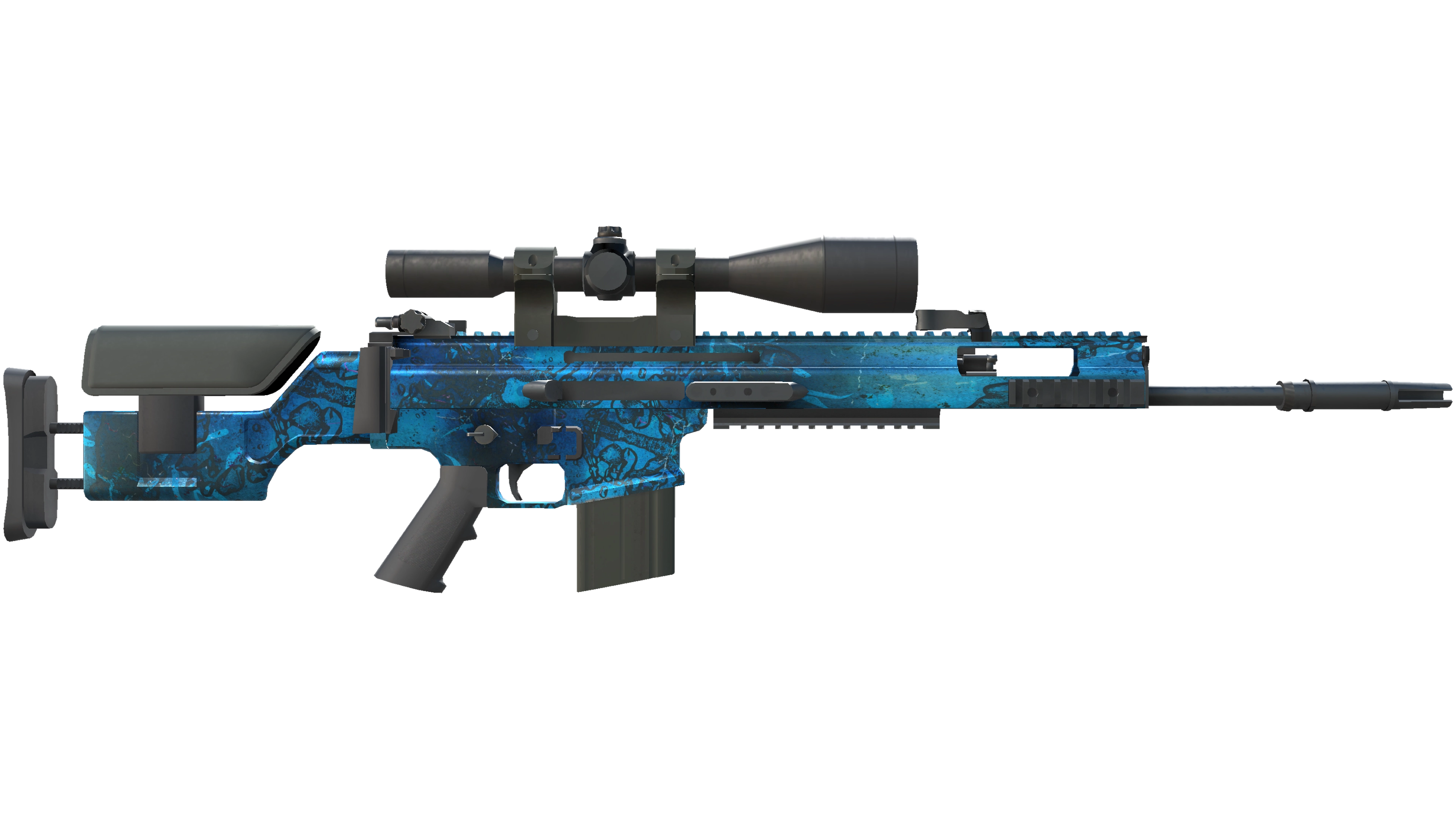 StatTrak™ SCAR-20 | Grotto (Battle-Scarred) thumbnail