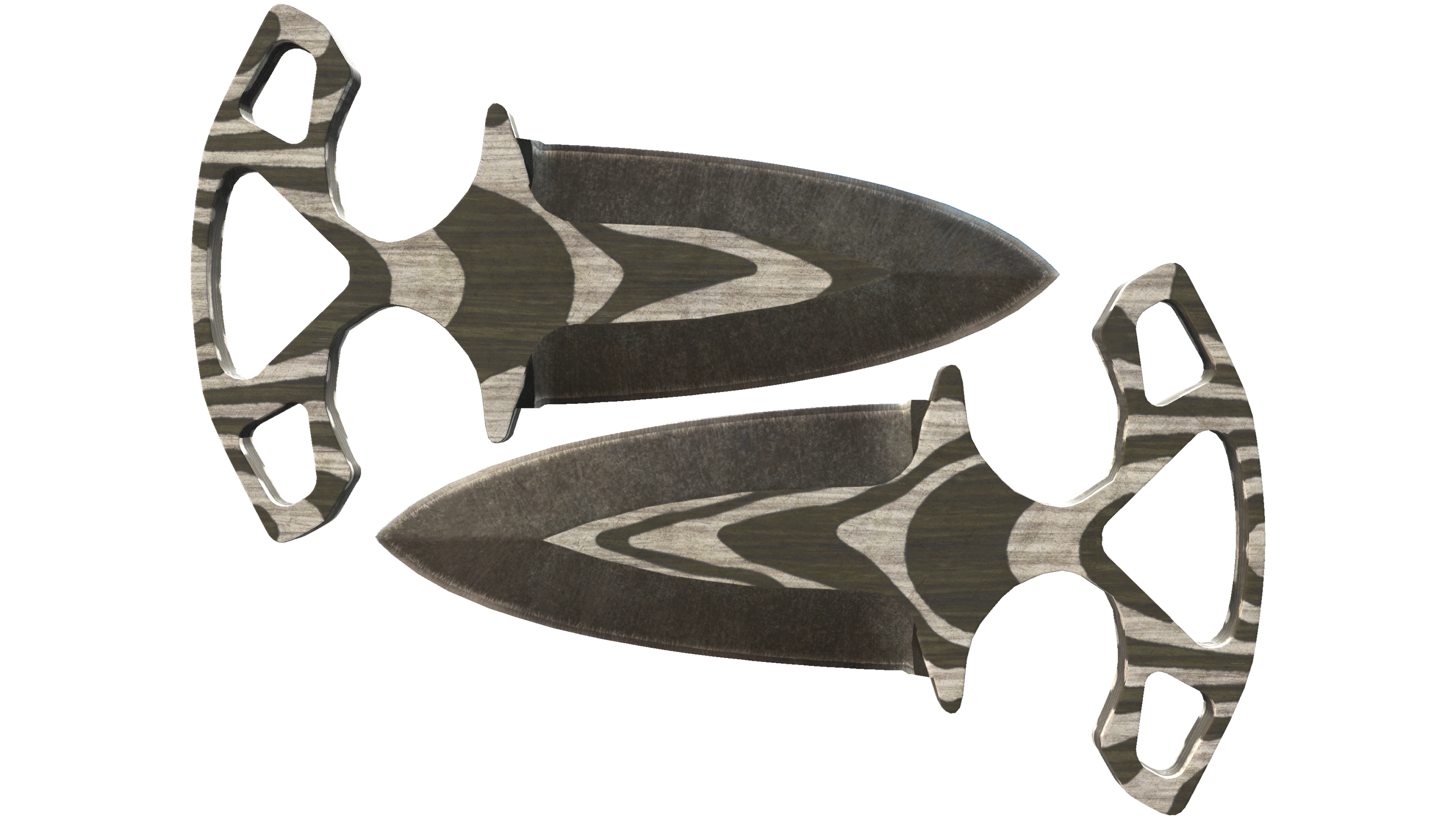 ★ StatTrak™ Shadow Daggers | Black Laminate (Battle-Scarred) thumbnail