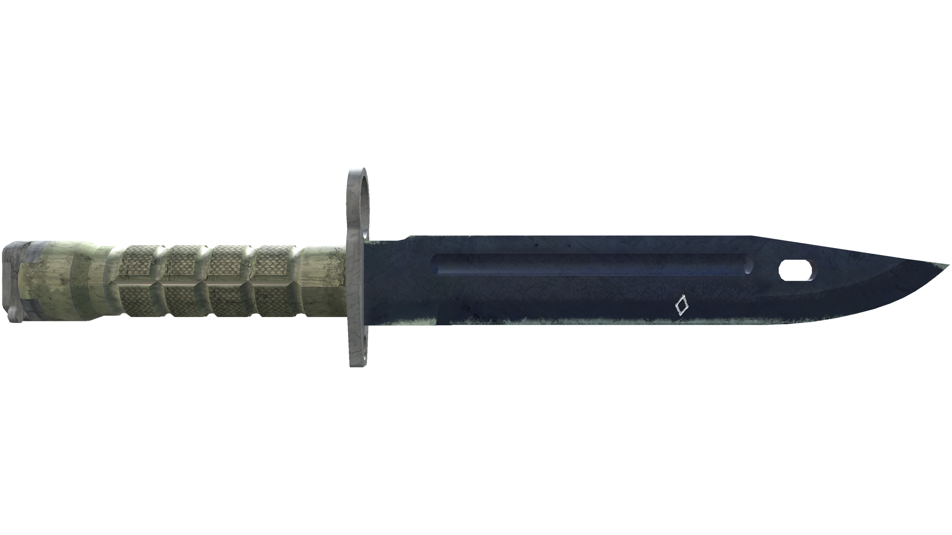 ★ StatTrak™ Bayonet | Blue Steel (Battle-Scarred)