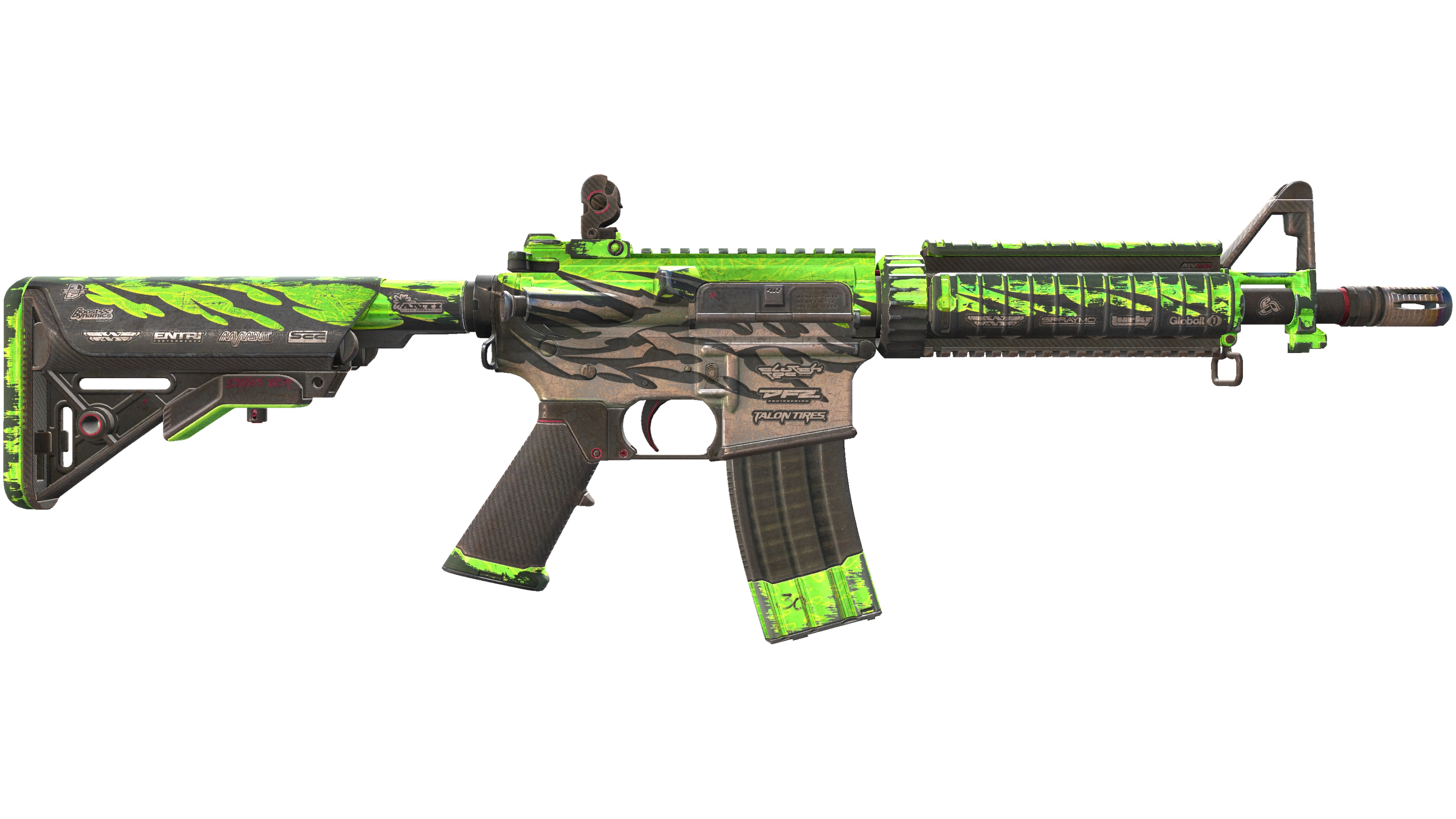StatTrak™ M4A4 | Full Throttle (Battle-Scarred) thumbnail