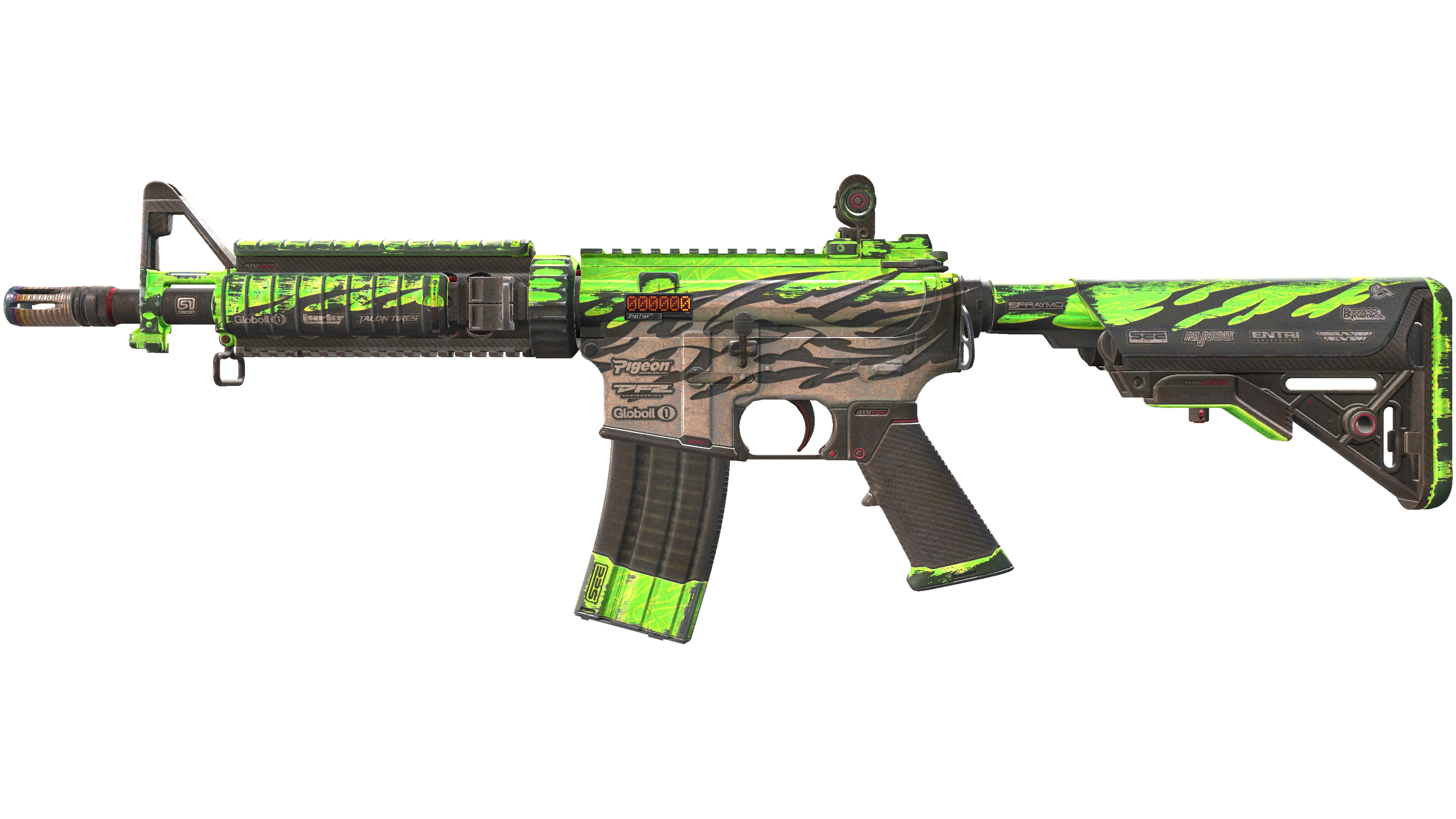 StatTrak™ M4A4 | Full Throttle (Battle-Scarred)