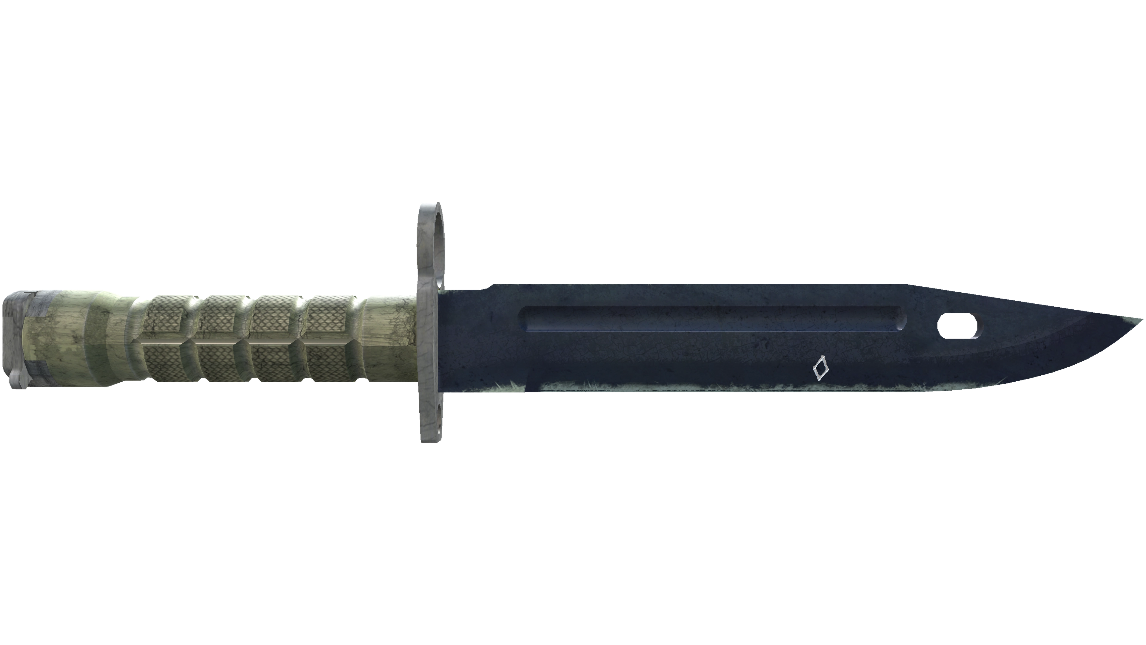 ★ StatTrak™ Bayonet | Blue Steel (Battle-Scarred)