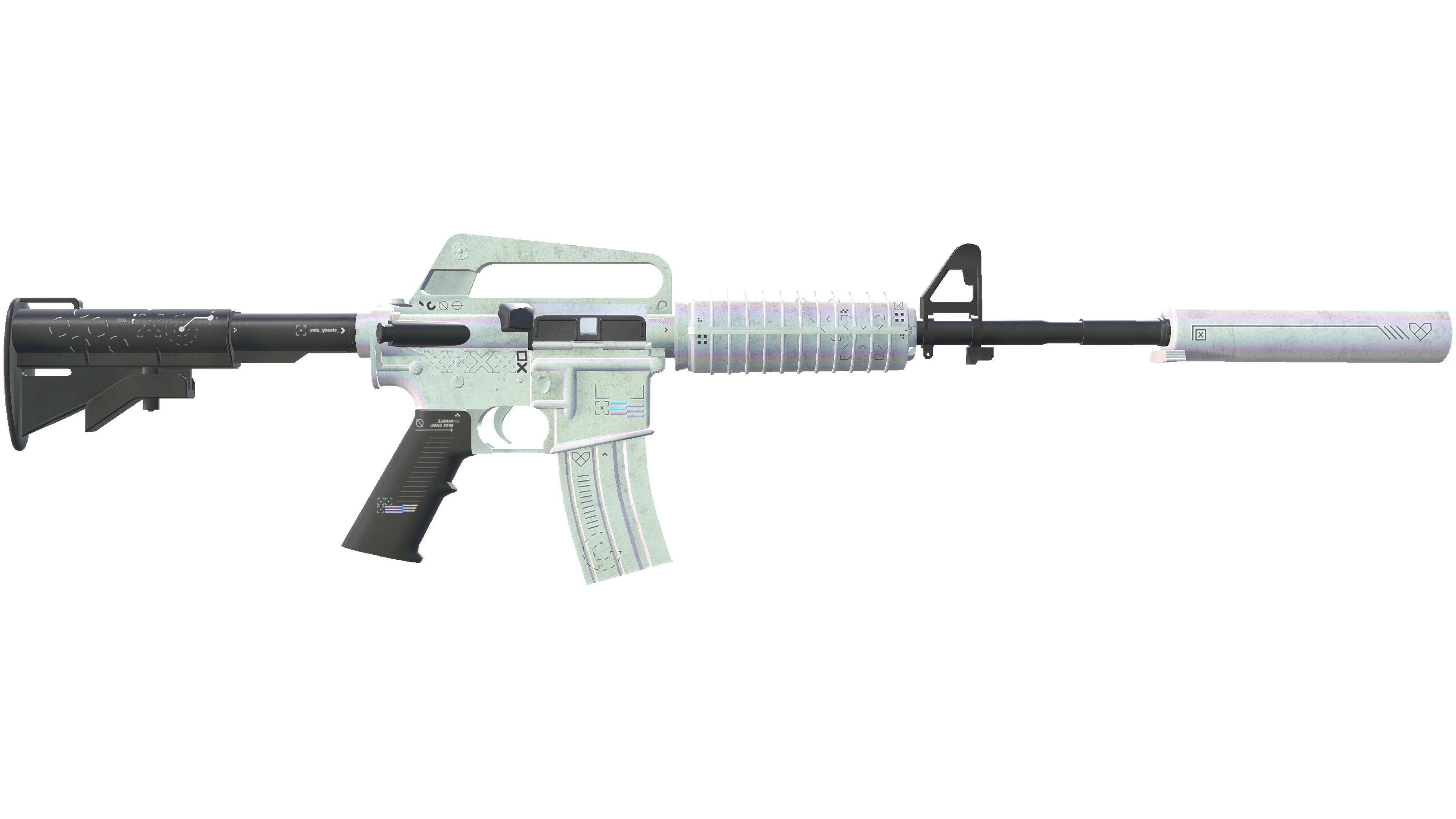 StatTrak™ M4A1-S | Printstream (Well-Worn) thumbnail