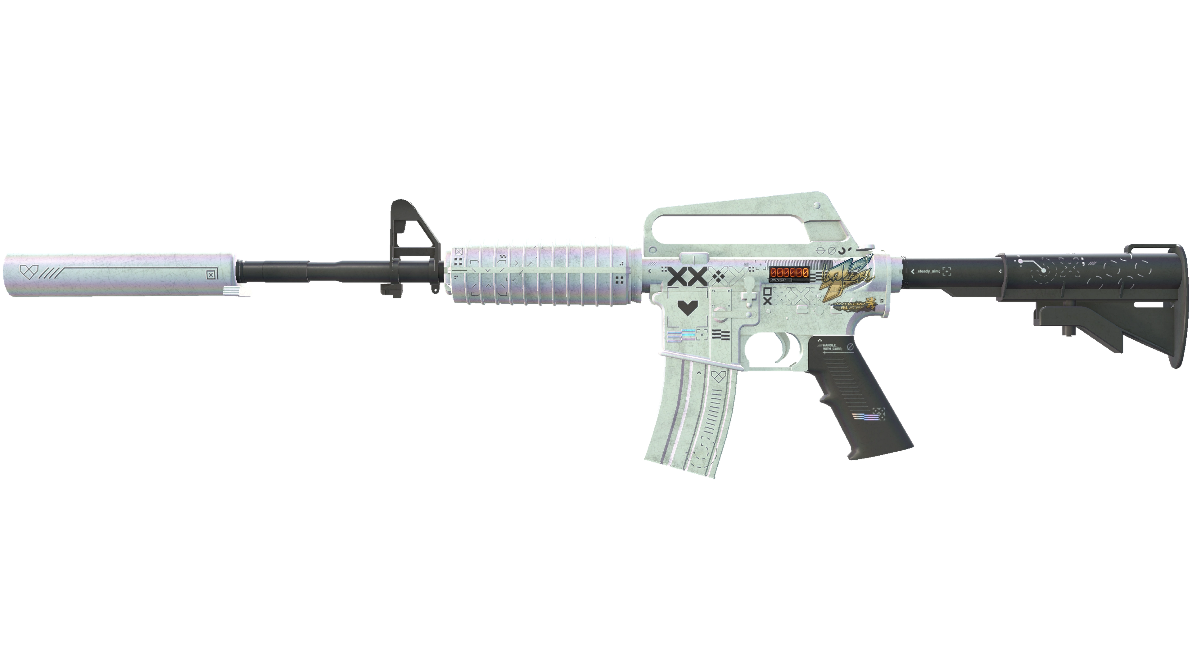 StatTrak™ M4A1-S | Printstream (Well-Worn)