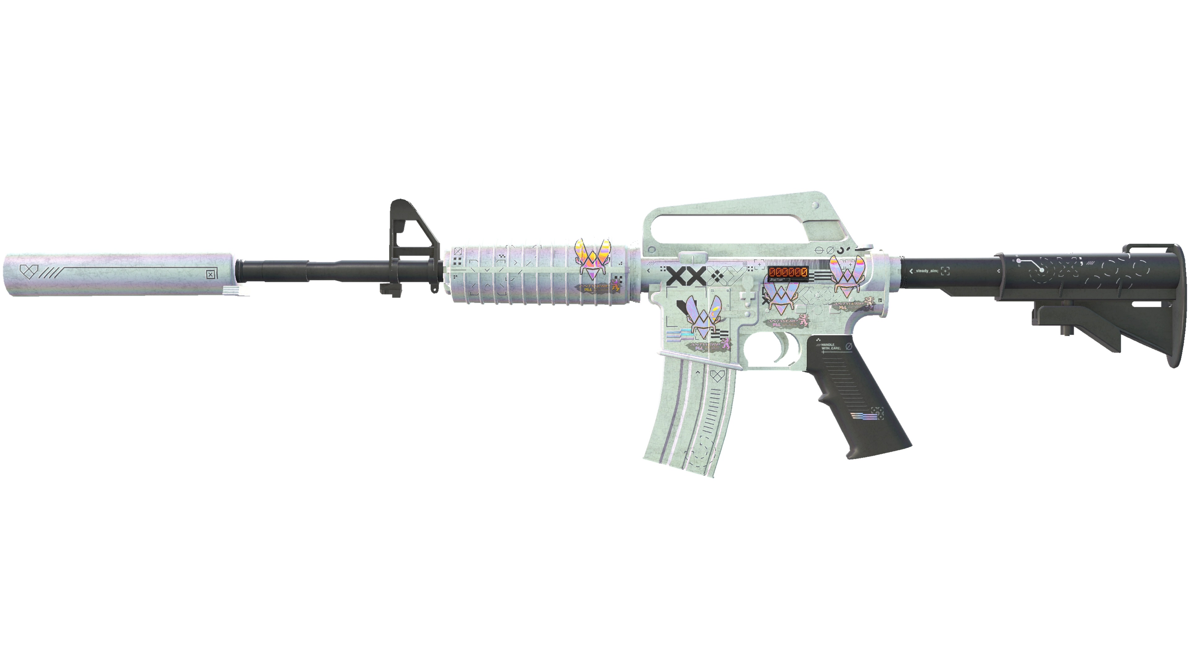 StatTrak™ M4A1-S | Printstream (Well-Worn)