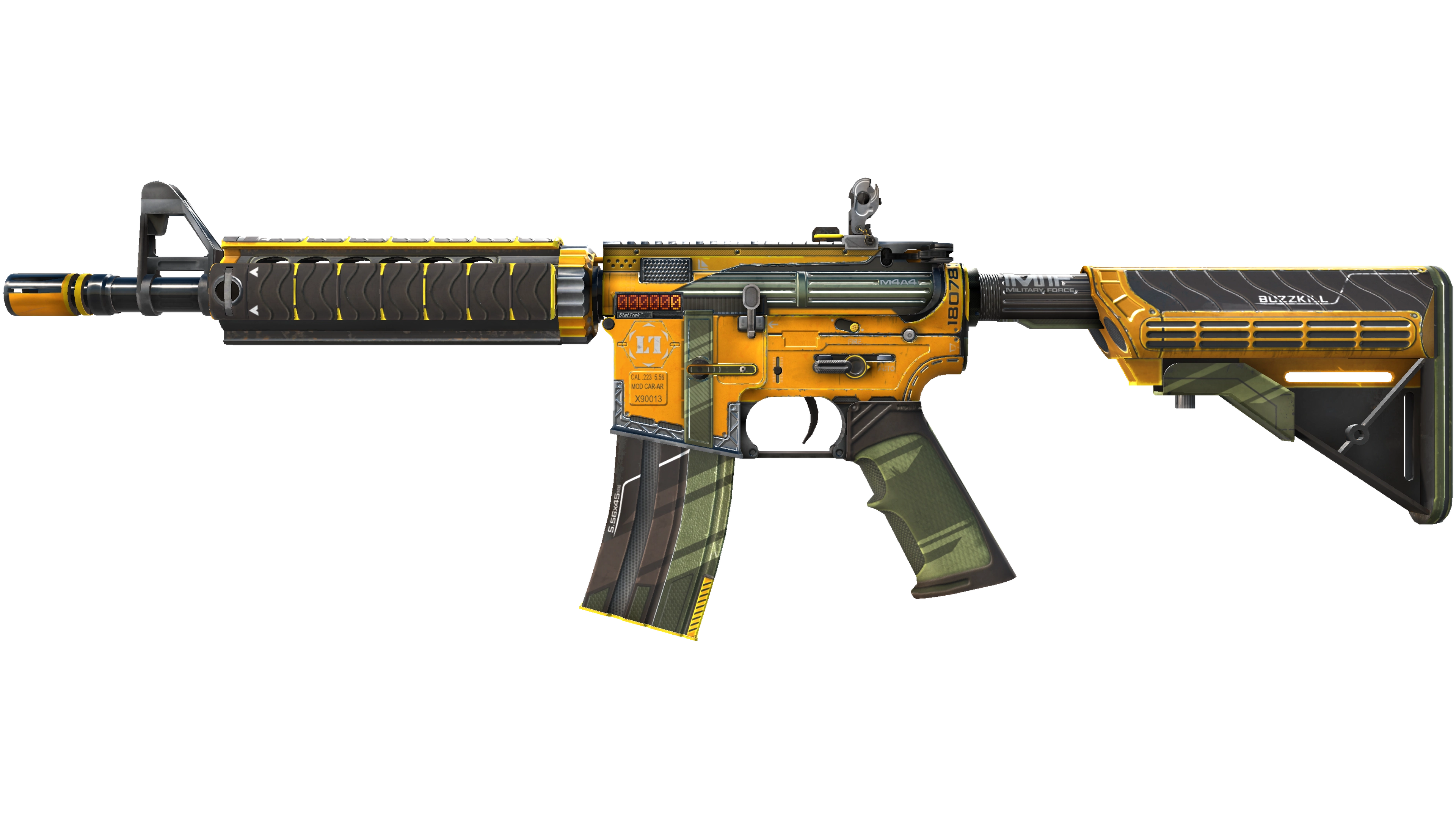 StatTrak™ M4A4 | Buzz Kill (Minimal Wear) thumbnail