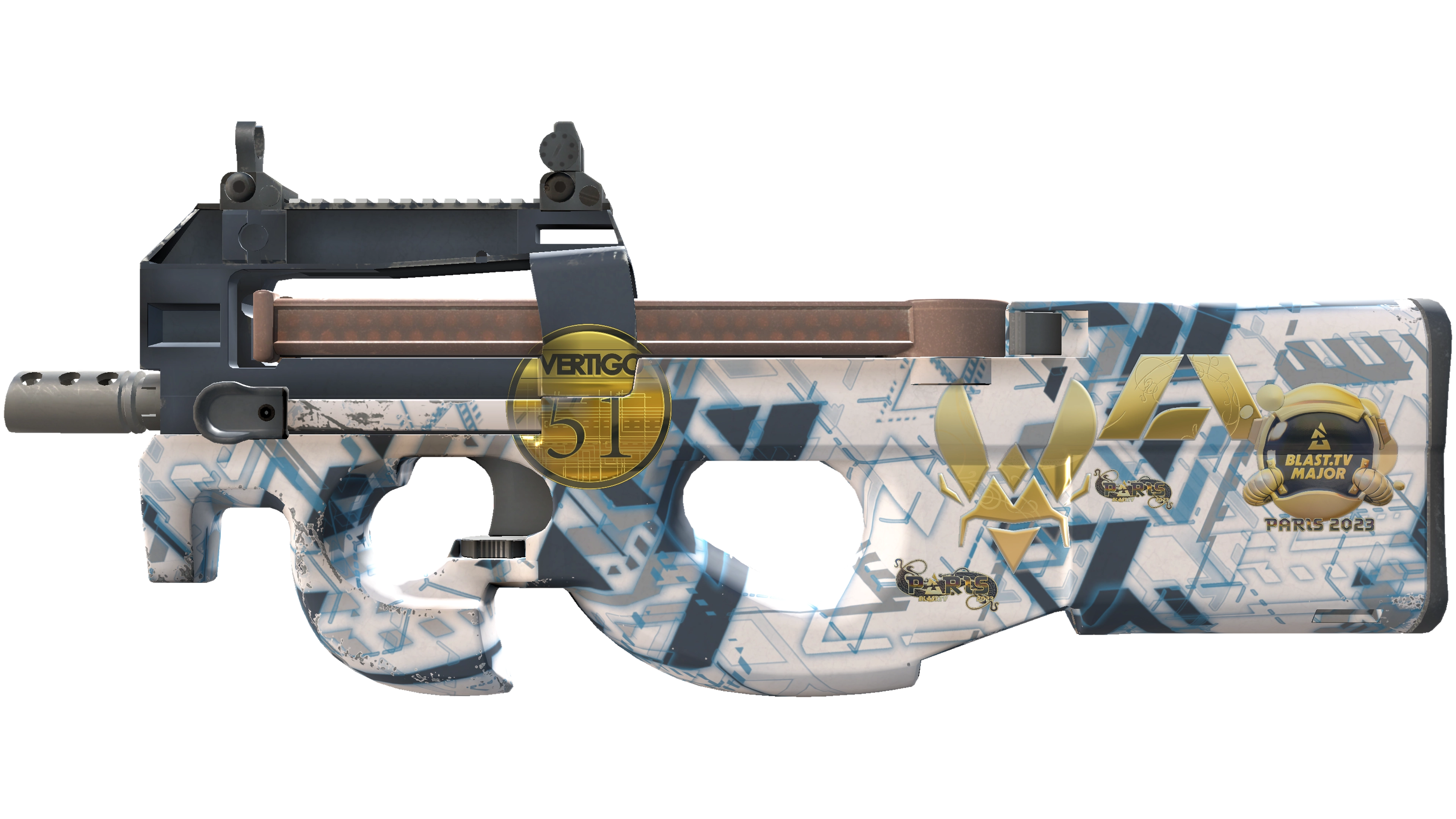 Souvenir P90 | Schematic (Factory New)
