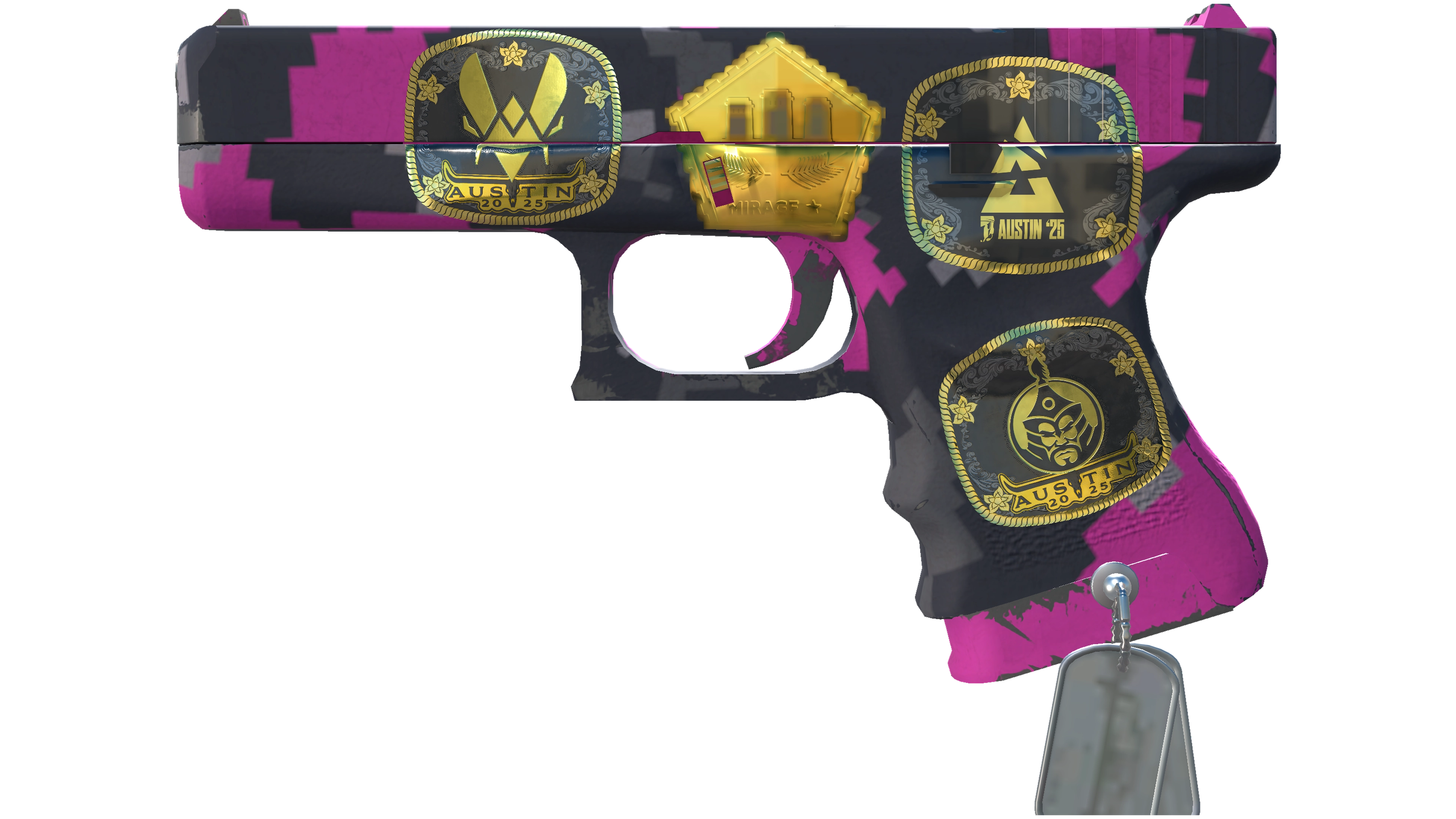 Souvenir Glock-18 | Pink DDPAT (Minimal Wear)