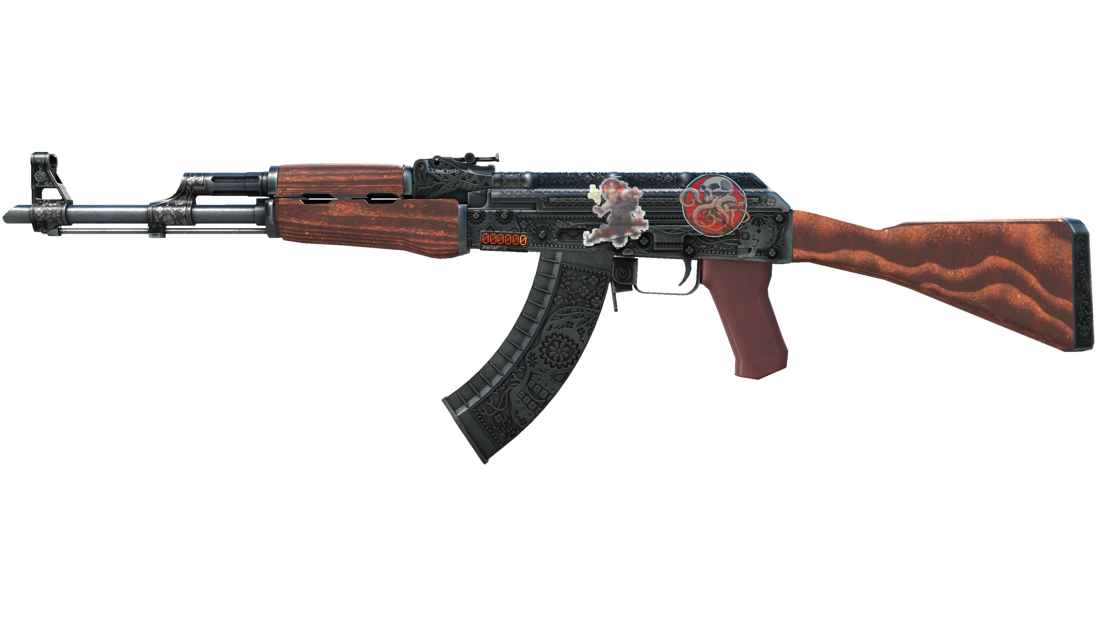 StatTrak™ AK-47 | Cartel (Well-Worn)