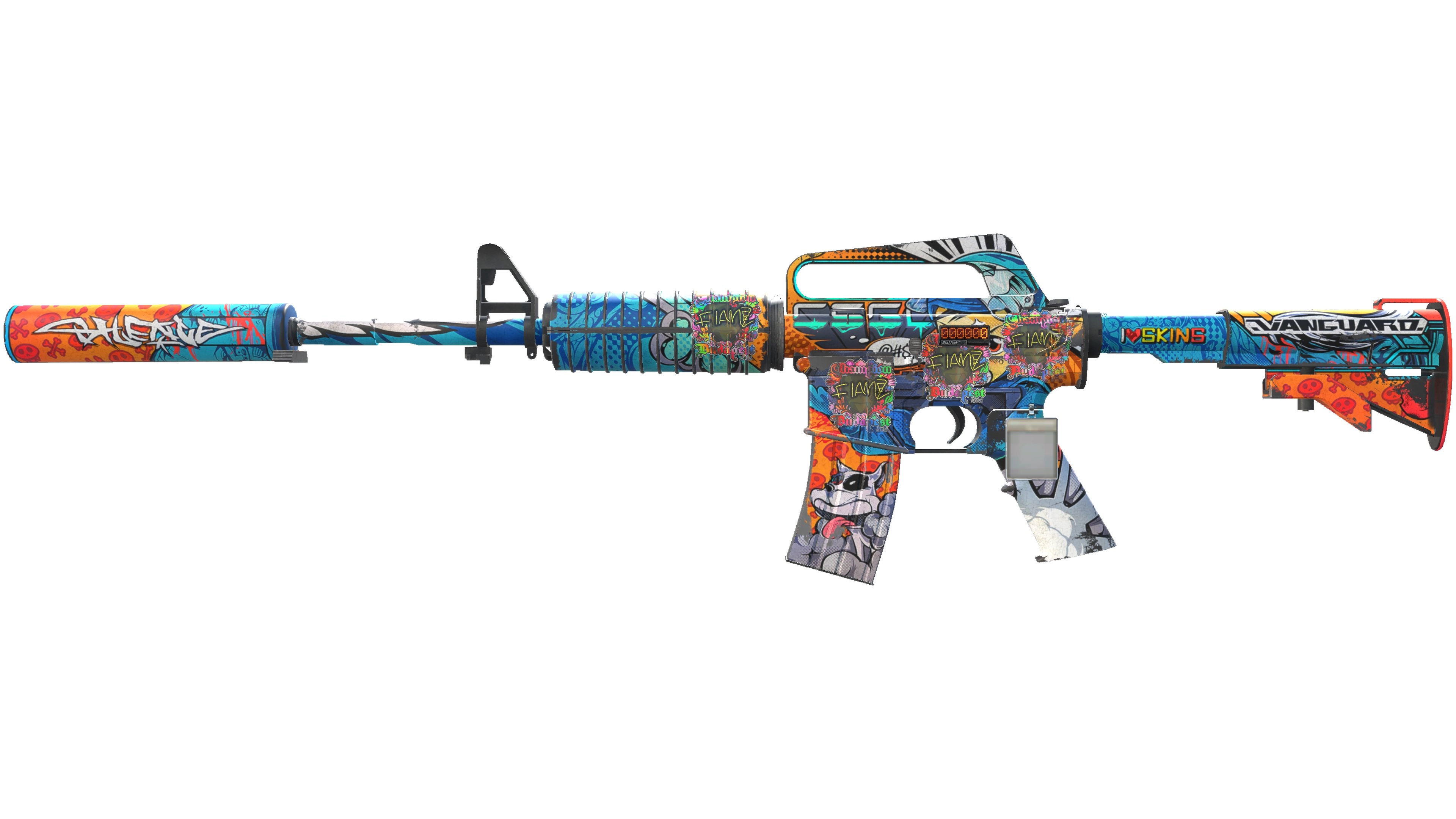 StatTrak™ M4A1-S | Player Two (Well-Worn)