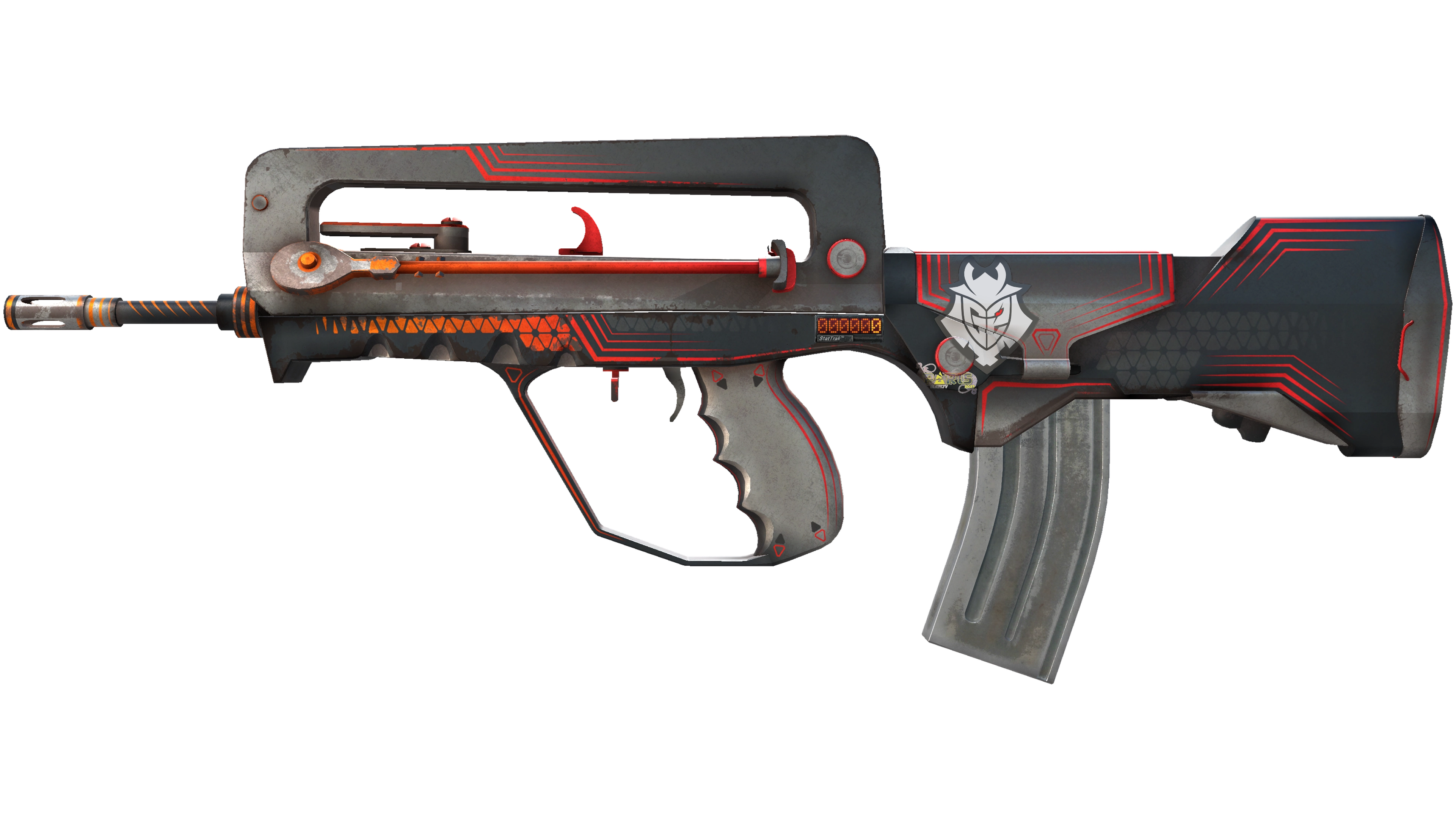StatTrak™ FAMAS | Valence (Battle-Scarred)