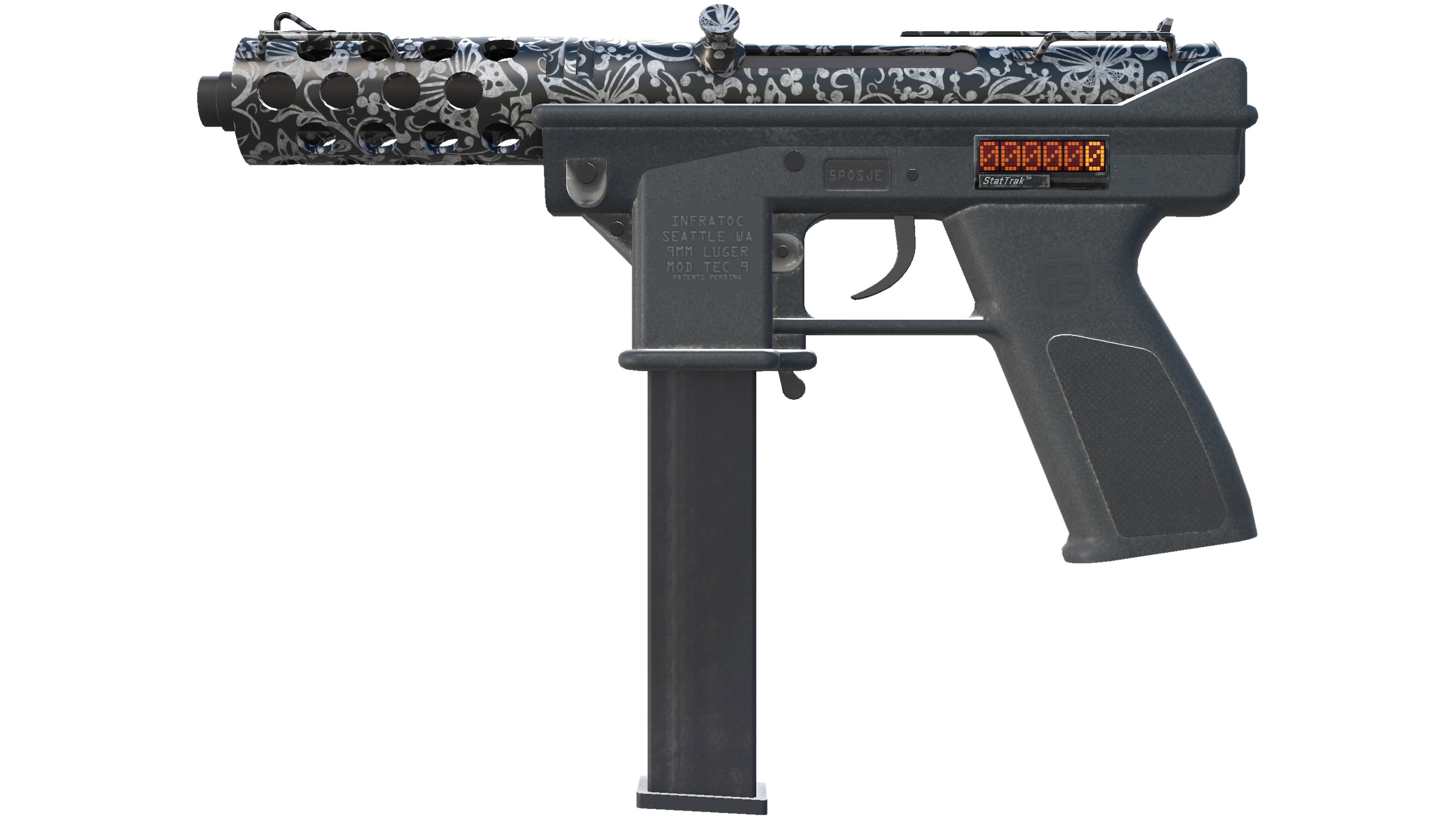 StatTrak™ Tec-9 | Cut Out (Minimal Wear)