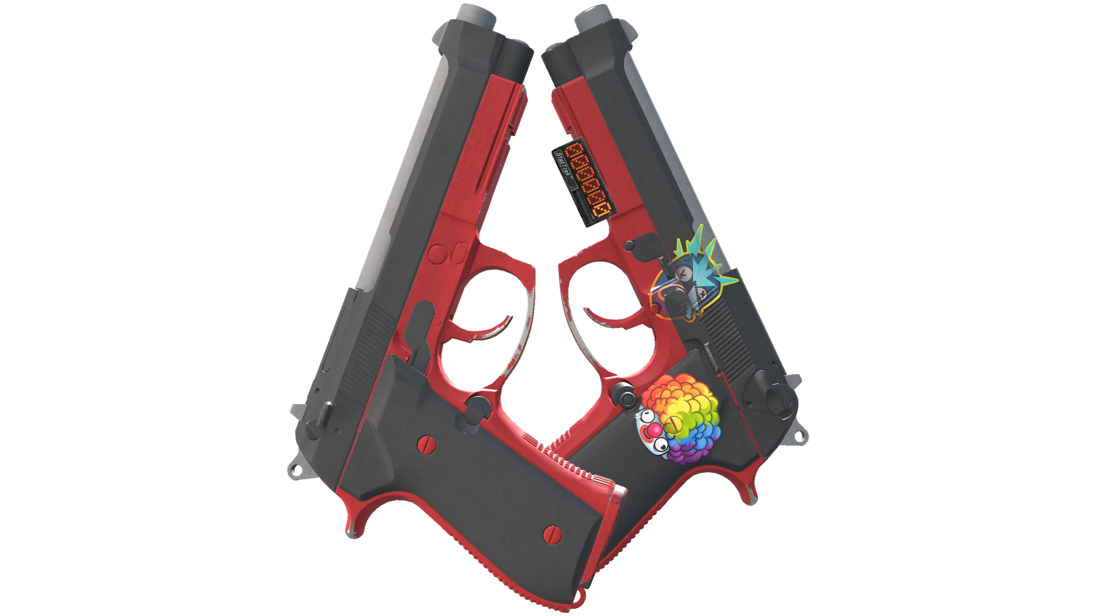 StatTrak™ Dual Berettas | Panther (Minimal Wear) thumbnail