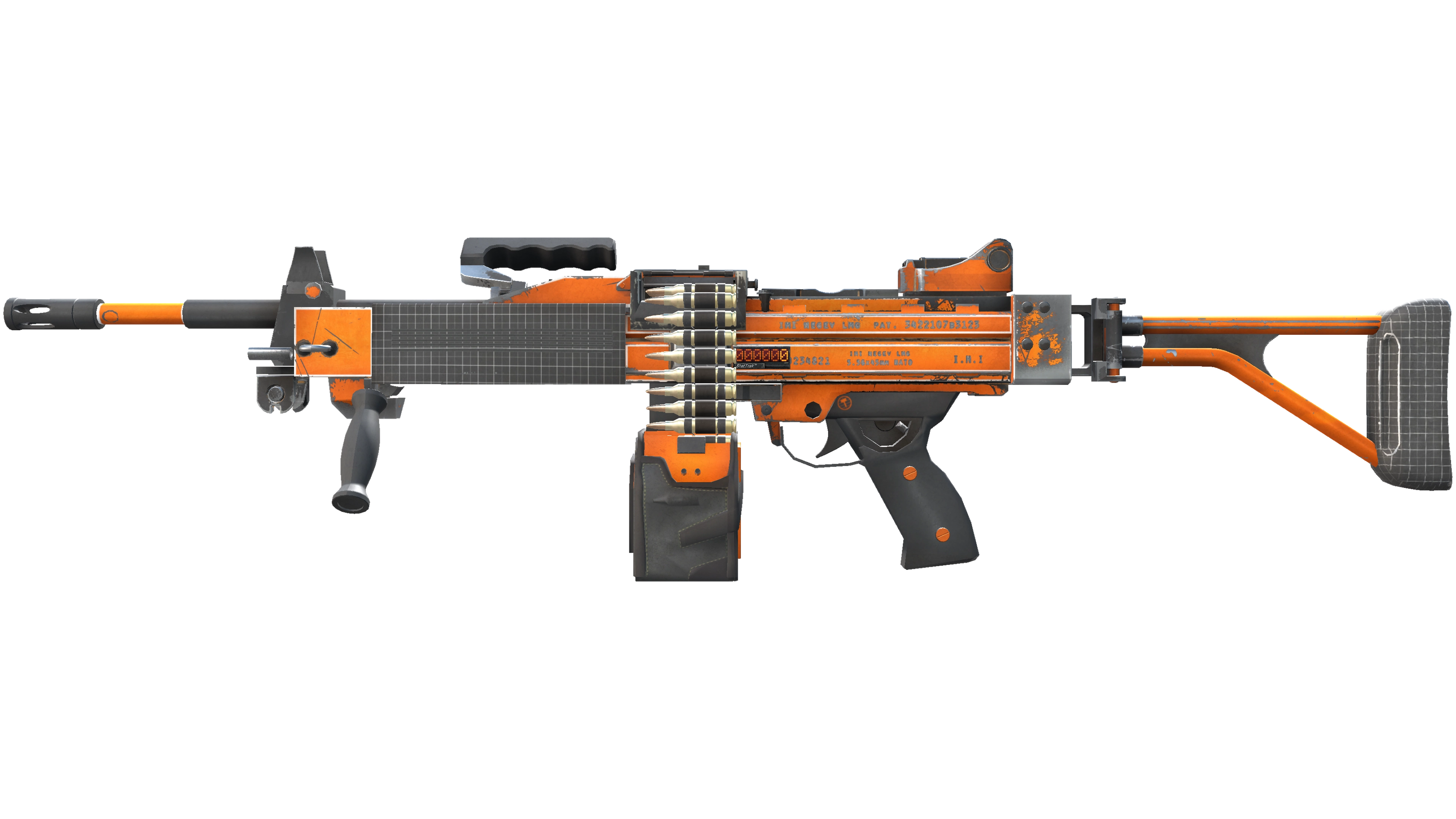 StatTrak™ Negev | dev_texture (Field-Tested)