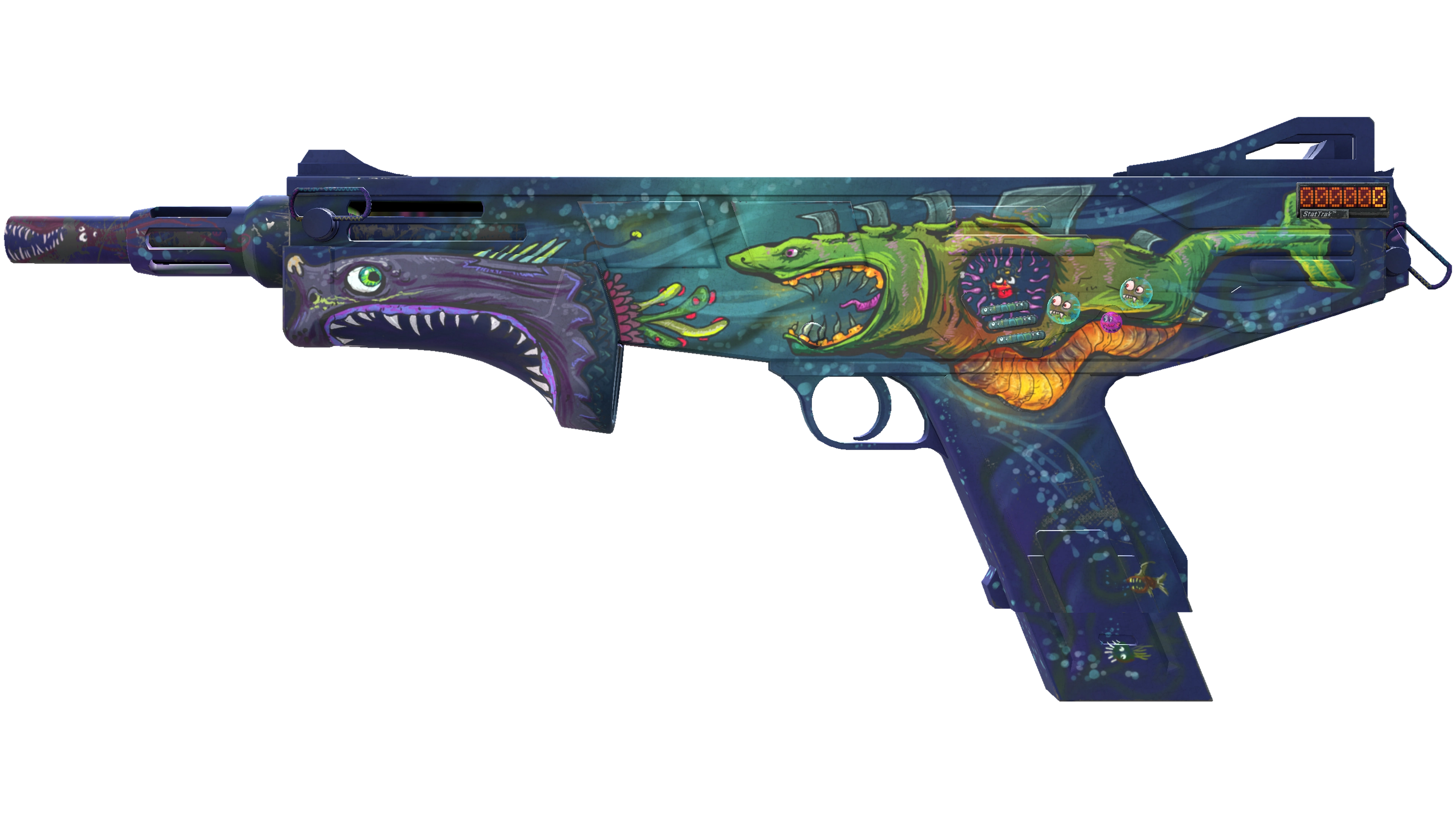 StatTrak™ MAG-7 | Monster Call (Well-Worn)