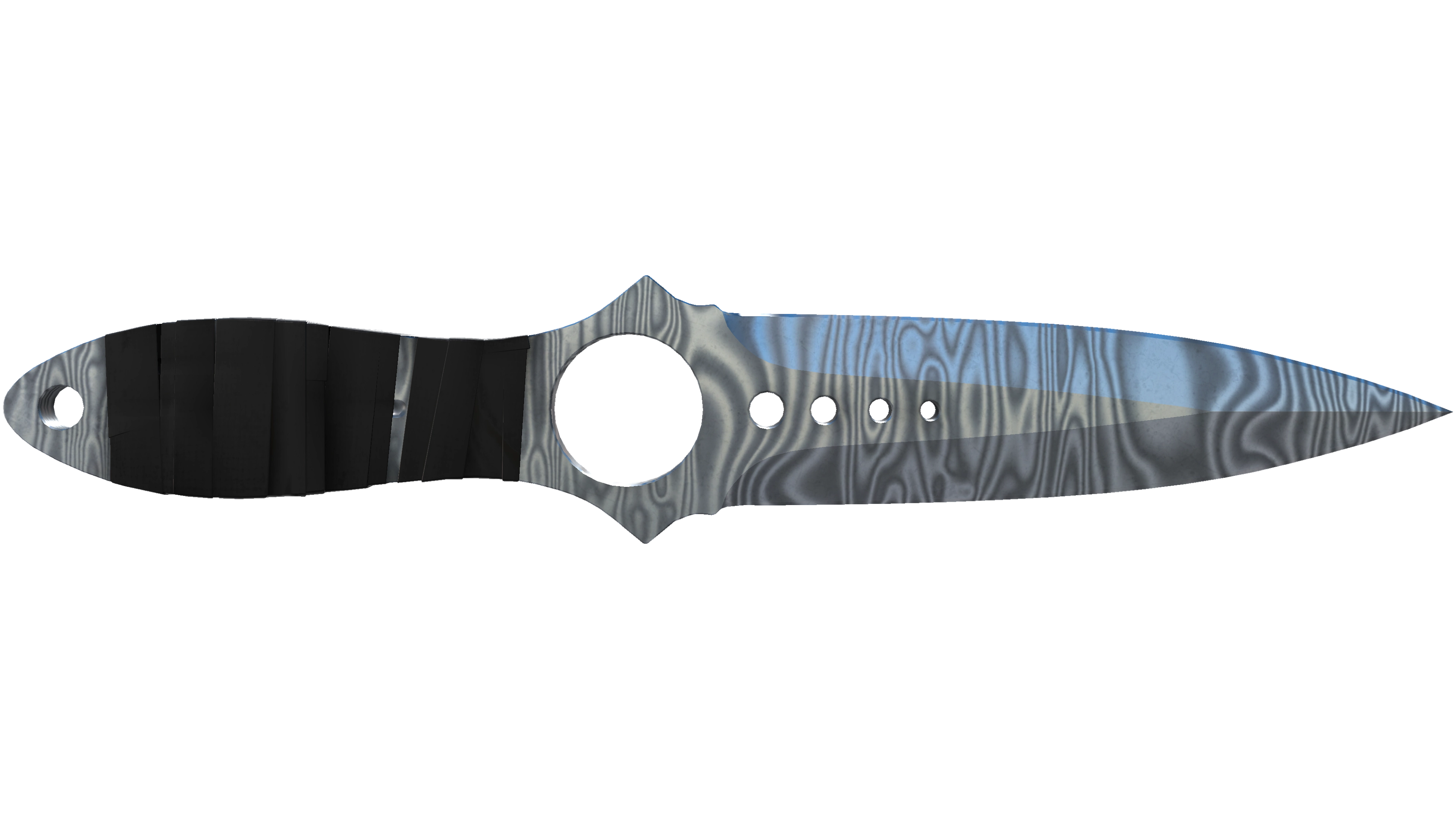 ★ Skeleton Knife | Damascus Steel (Minimal Wear)