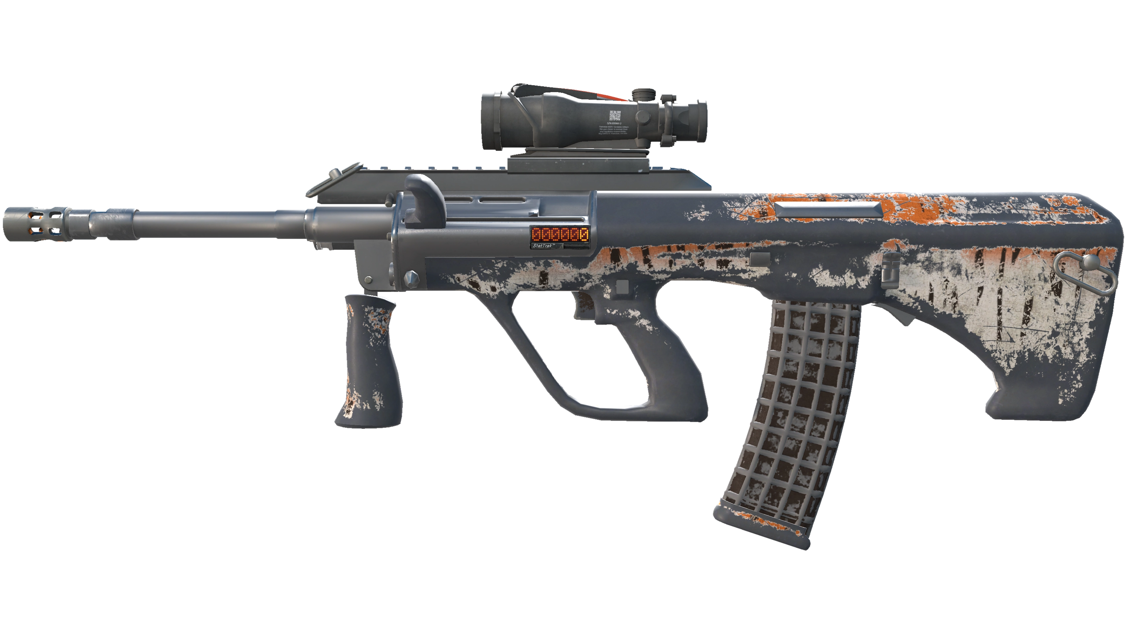 Миниатюра StatTrak™ AUG | Bengal Tiger (Battle-Scarred)