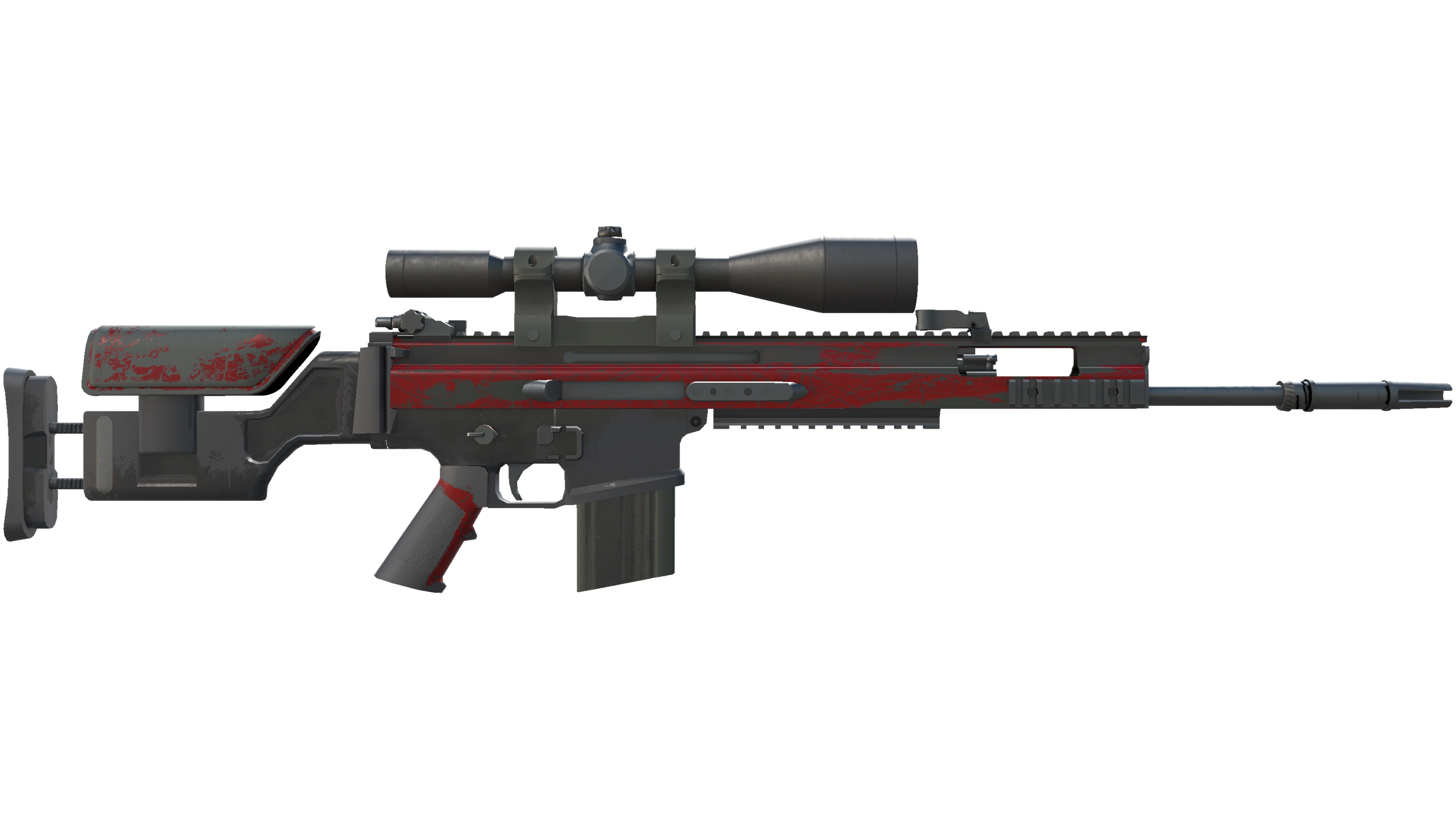 StatTrak™ SCAR-20 | Crimson Web (Battle-Scarred) thumbnail